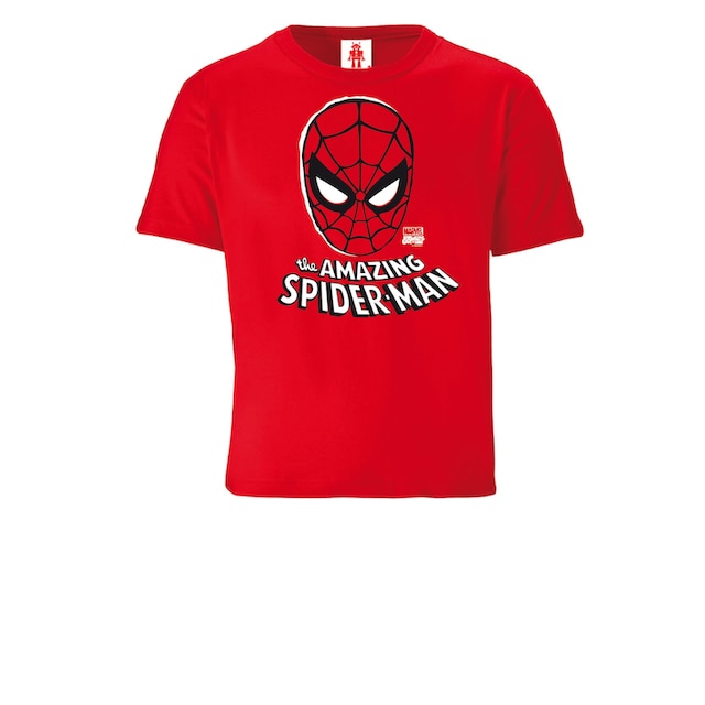 LOGOSHIRT T-Shirt »Marvel - Spider-Man Maske«, mit Spider Man-Print kaufen  | BAUR