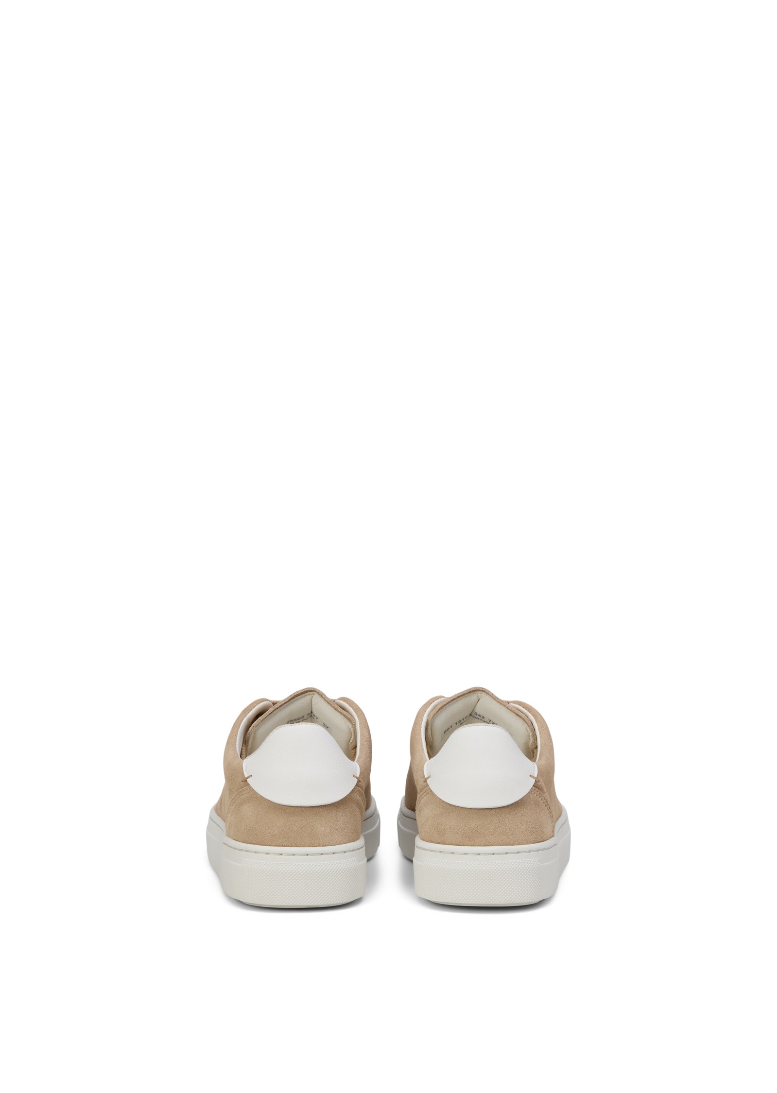 Sneaker MARC O'POLO "aus glattem Nappaleder", Damen, Gr. 42, dusty sand, Obermaterial: 89% Leder (Rind), 11% Polyurethan, unifarben, Schuhe Sneaker 3