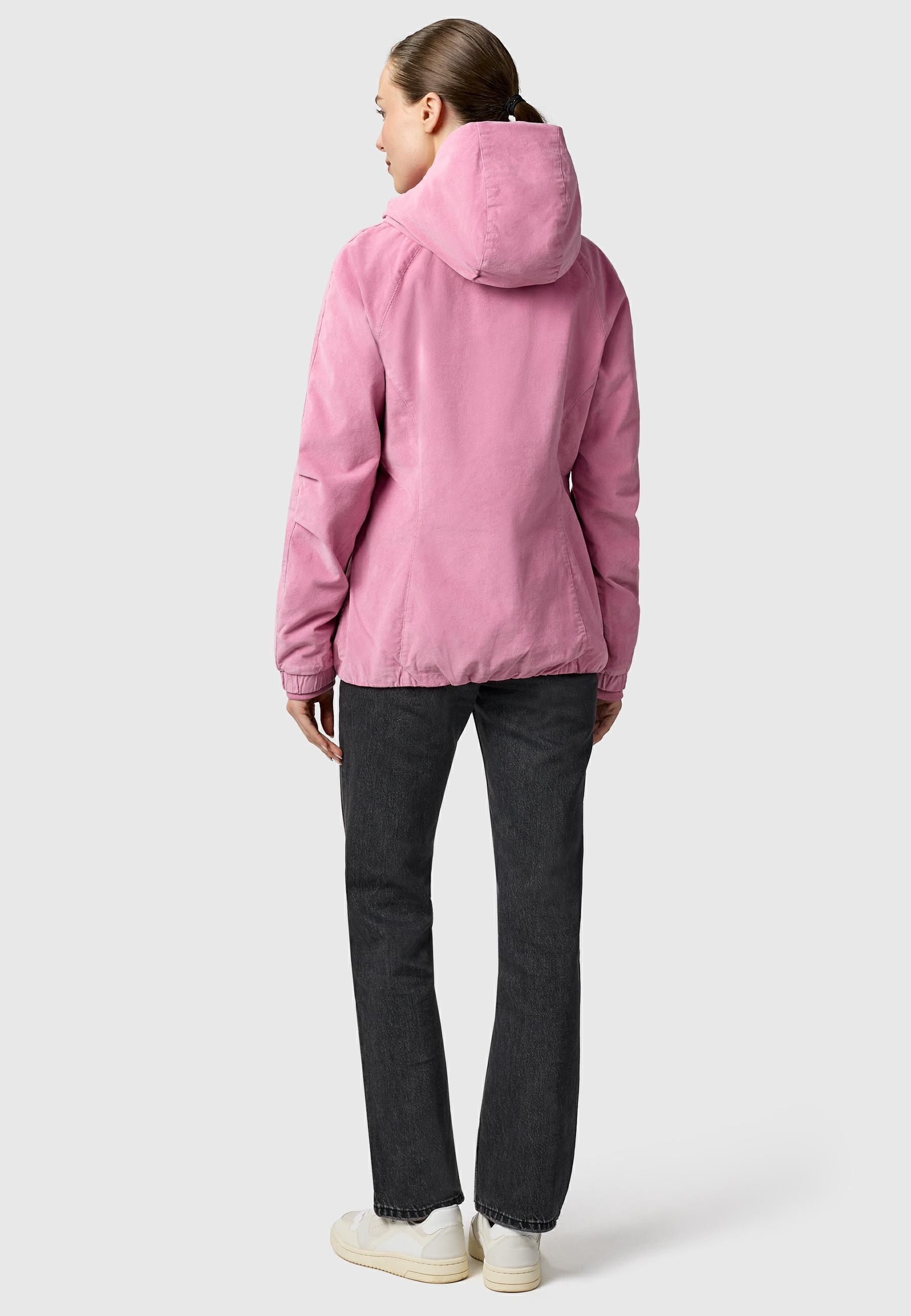 Ragwear Bomberjacke »Dizzie Cordy YOUMODO« mit Kapuze Cordjacke mit verstellbarer Kapuze