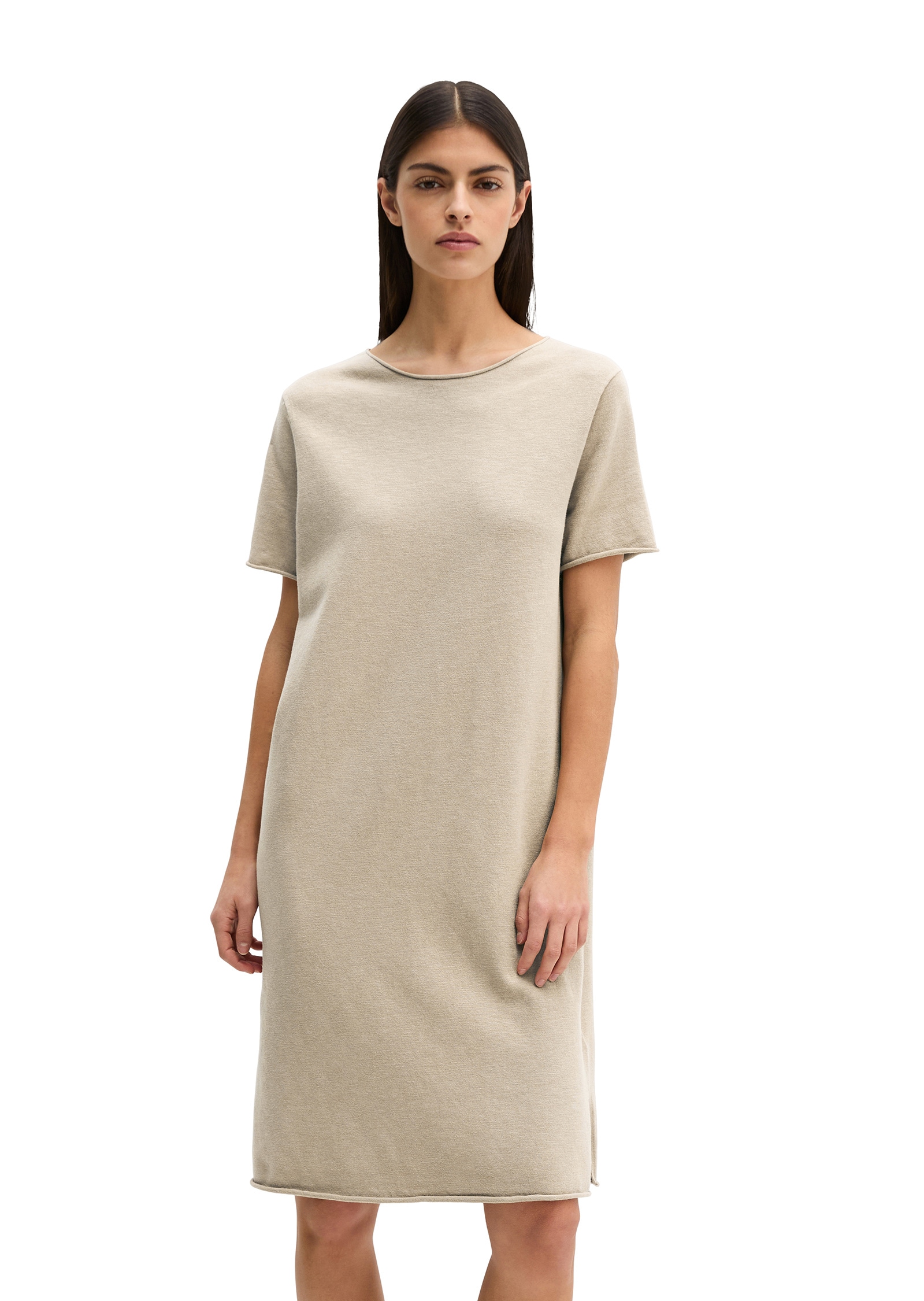Marc O'Polo Strickkleid »aus Organic Cotton-Leinen-Mix«