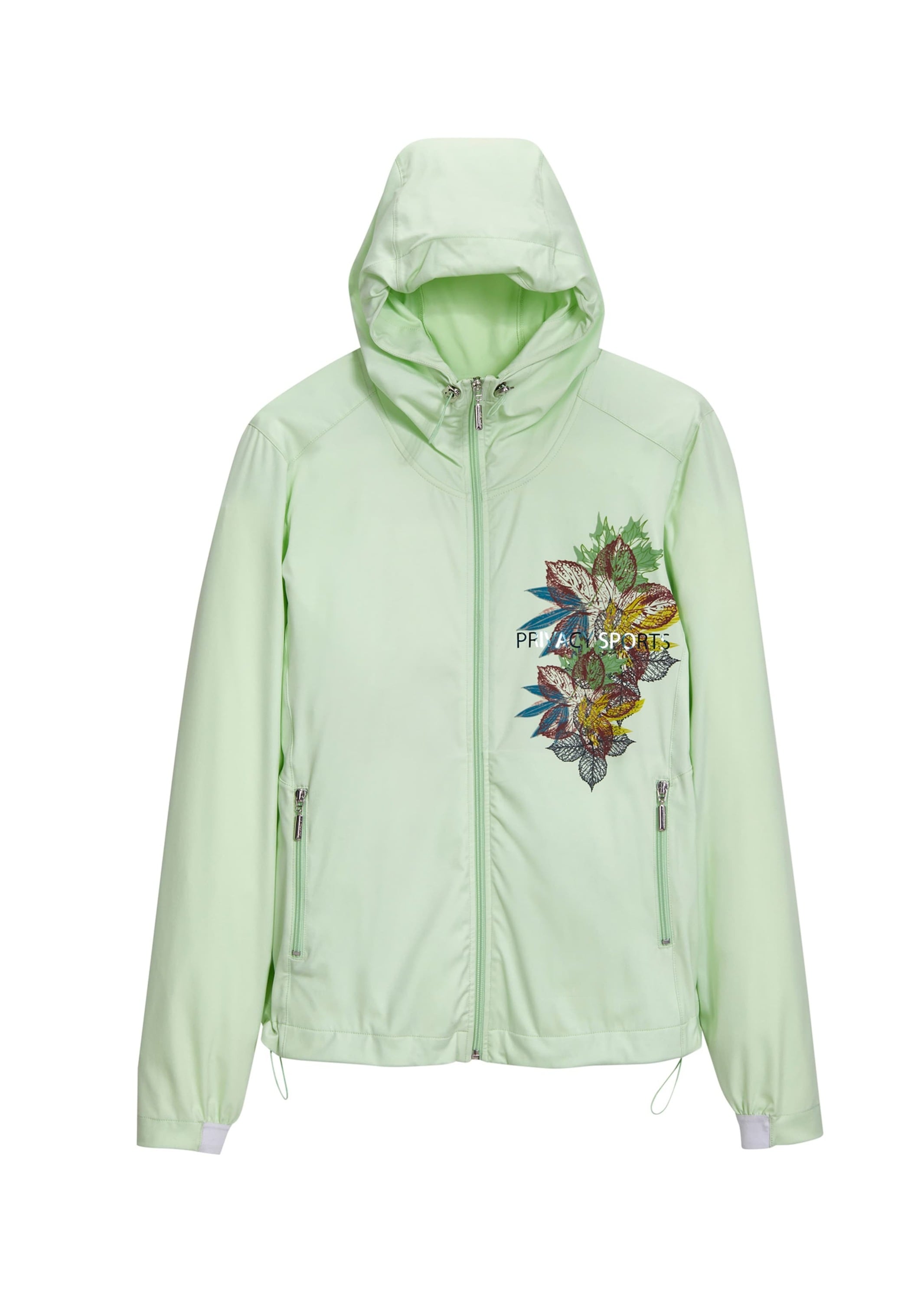 MADELEINE Outdoorjacke "Jacke Leichtjacke mit floralem Printmotiv"