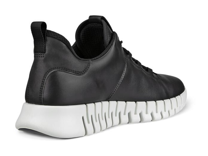 Ecco Slip-On Sneaker »GRUUV M«, mit innovativer Laufsohle, Freizeitschuh, Halbschuh, Schnürschuh