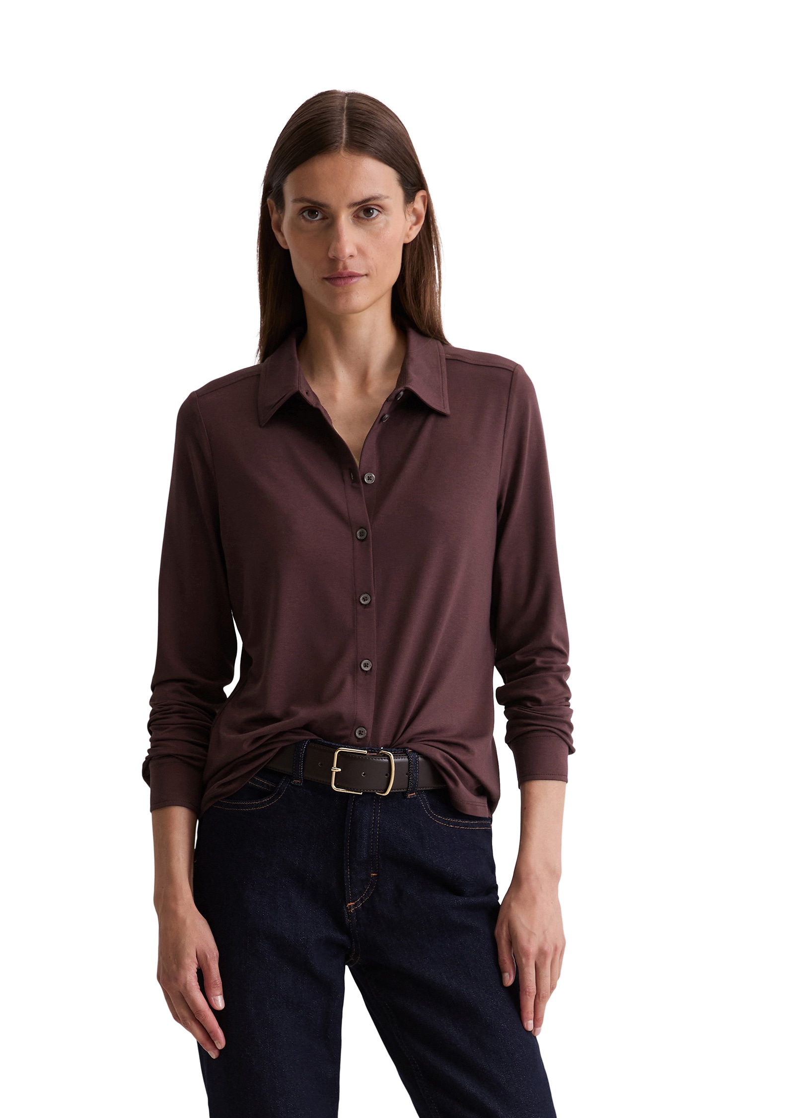 Marc OPolo Langarmshirt "aus LENZING™ ECOVERO™" günstig online kaufen