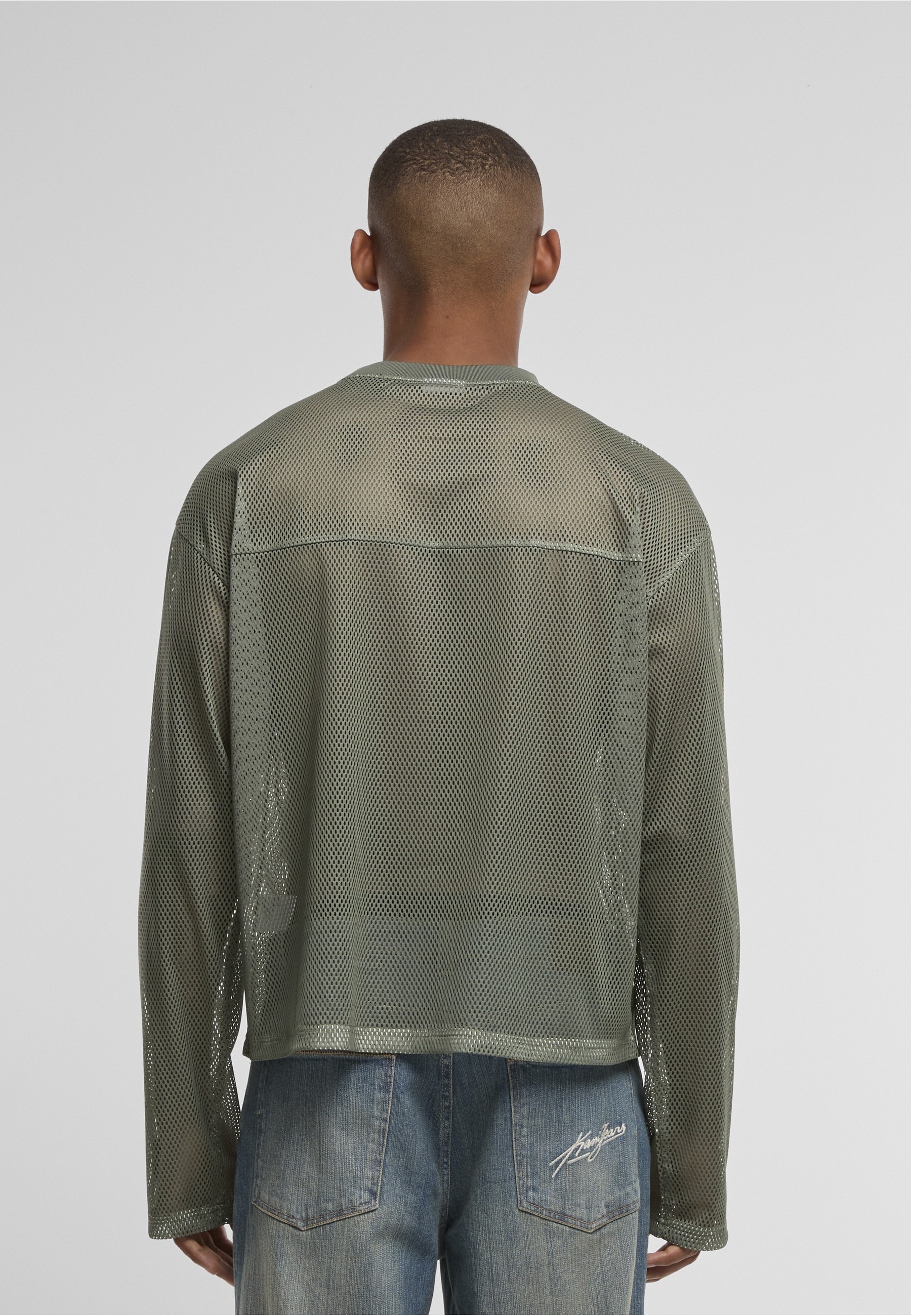 Karl Kani Langarmshirt »Karl Kani Stencil Mesh Boxy Longsleeve« 1
