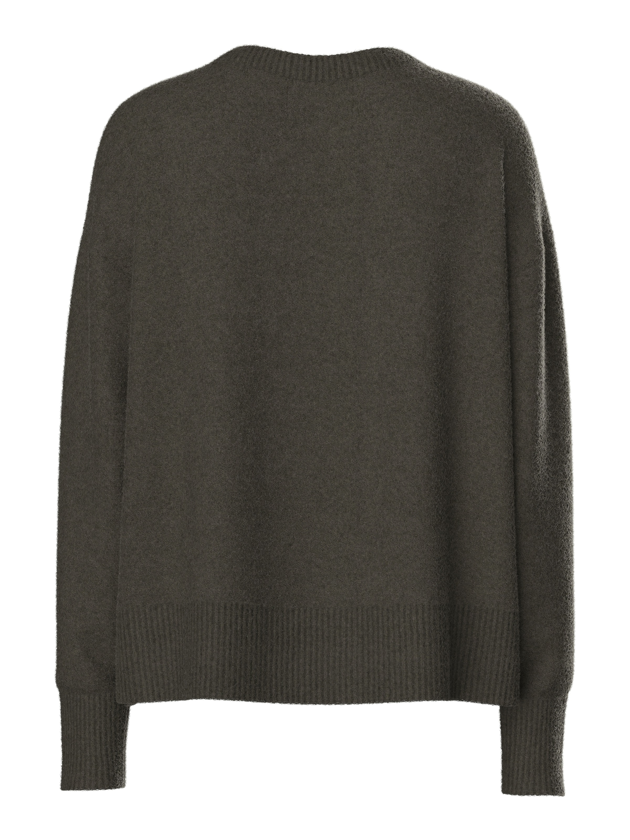 pieces Strickpullover "PCMALOU LS O-NECK CUTLINE KNIT NOOS BC" günstig online kaufen