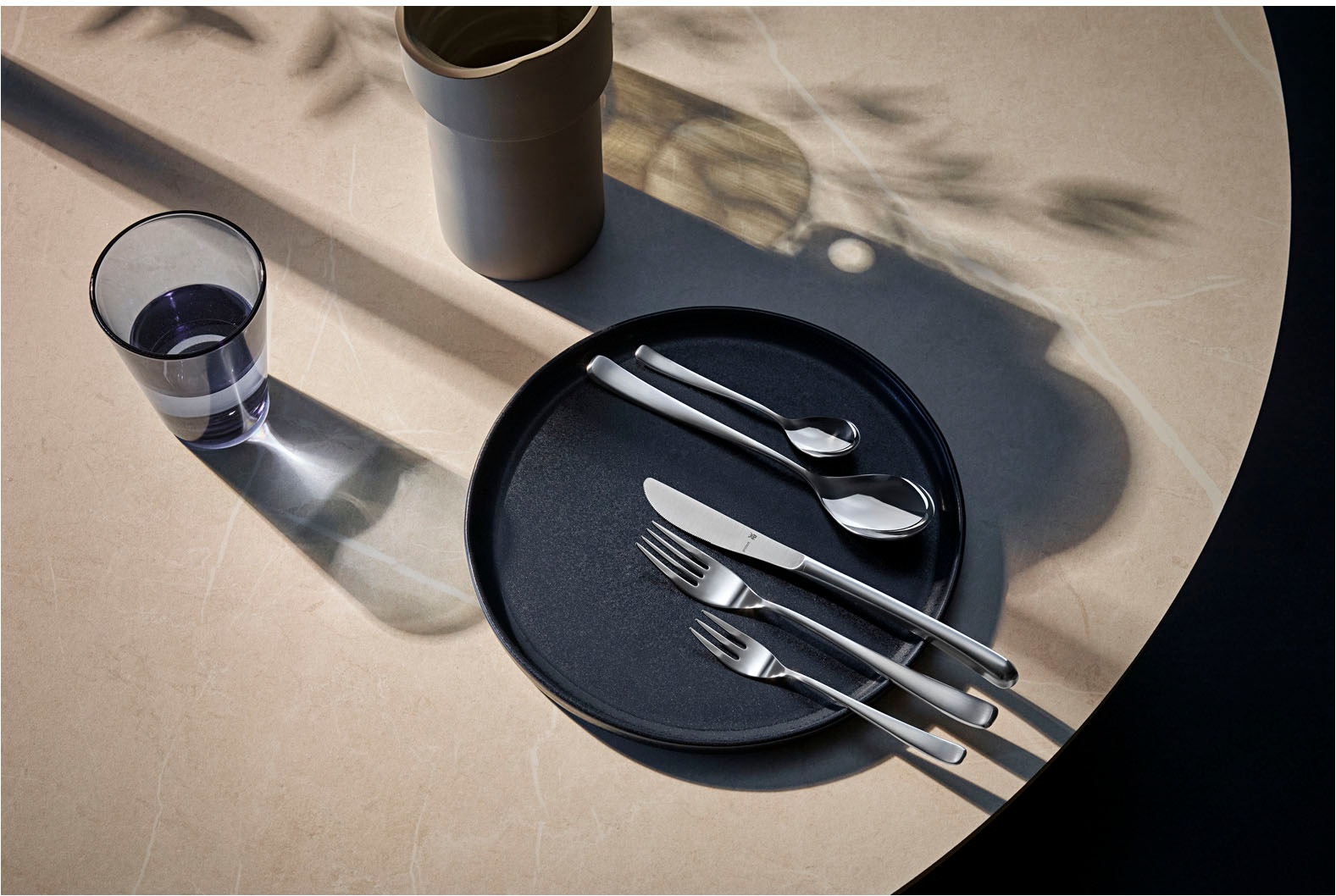 WMF Besteck-Set »Vision«, (Set, 66 tlg.), ergonomisch, Cromargan protect