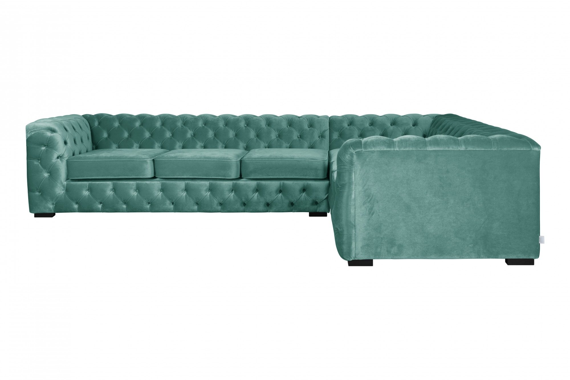 Guido Maria Kretschmer Home&Living Chesterfield-Sofa »KALINA L-Form«, hochwertig Chesterfield-Ausführung