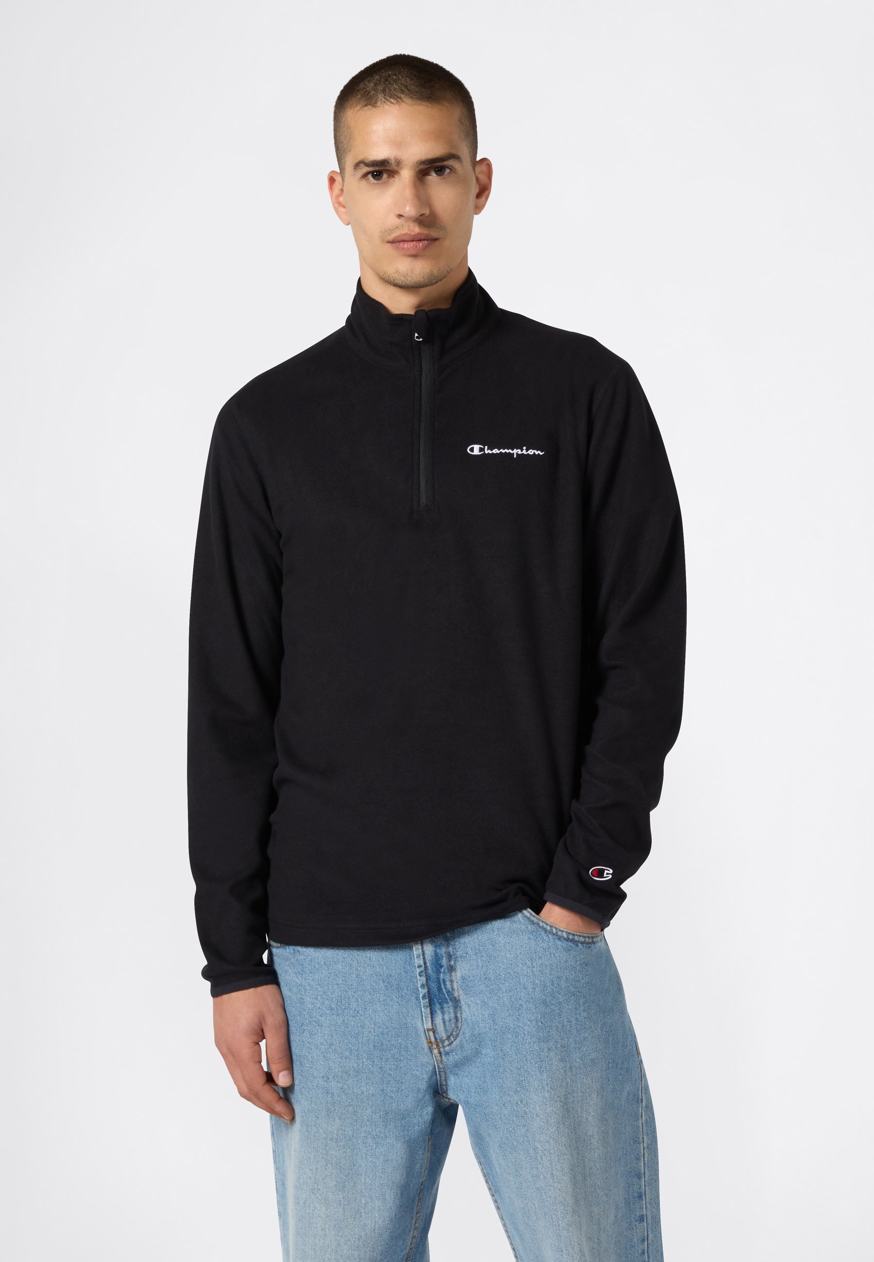Champion Sweatshirt "Micro Polar Fleece Half Zip Top" 1 Stk. tlg. günstig online kaufen