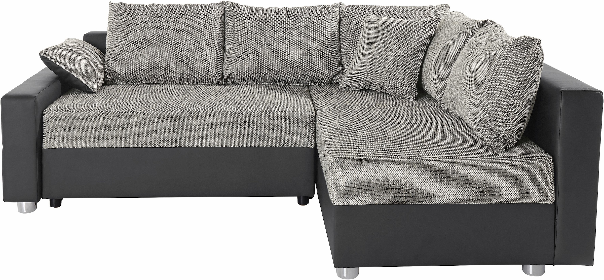 COLLECTION AB Ecksofa Parma, mit Bettfunktion, inkl. Zier- und Rückenkissen günstig online kaufen