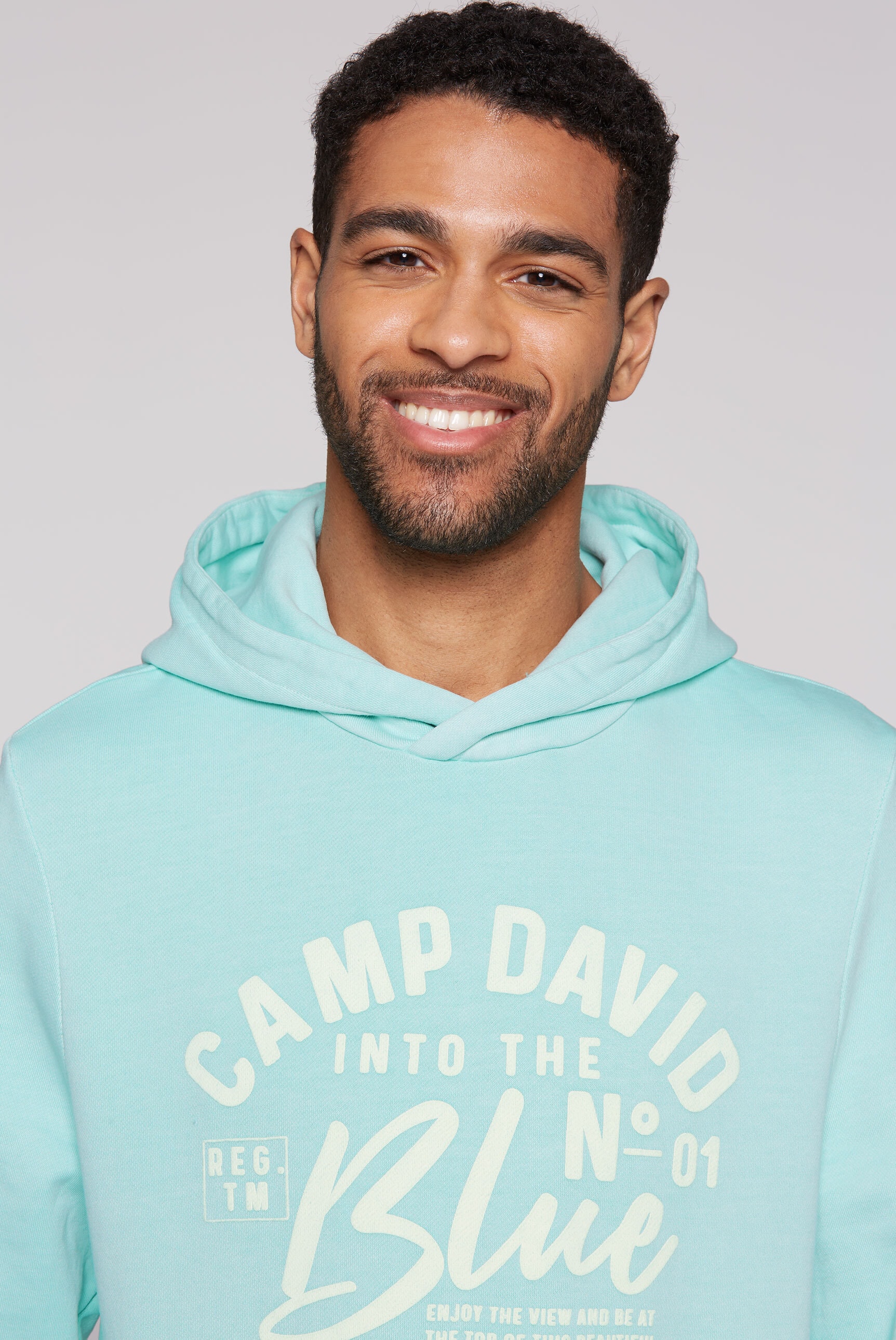 CAMP DAVID Kapuzensweatshirt, aus Baumwolle