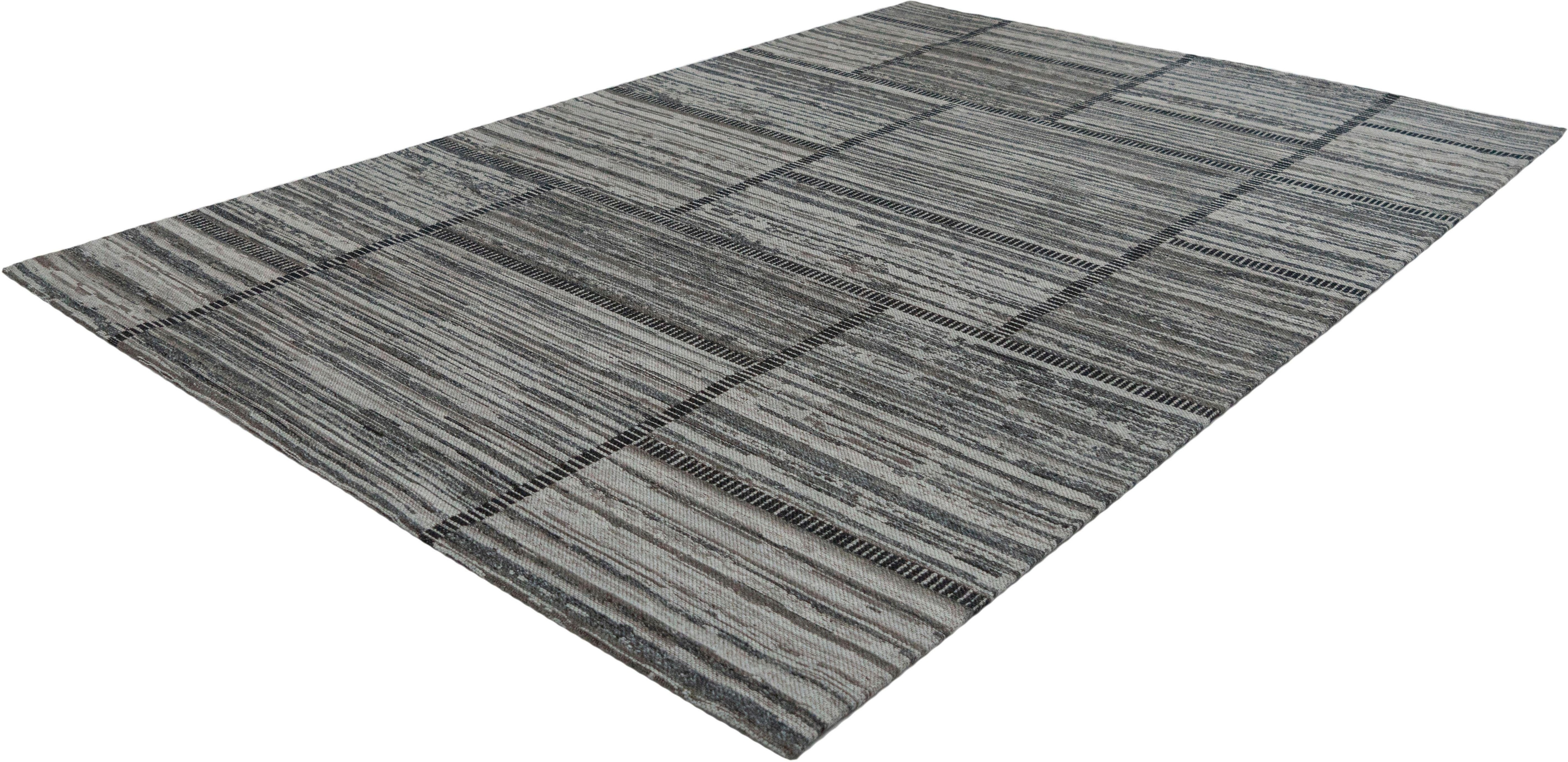 Thumbnail - calo-deluxe Teppich "Roxy 120", rechteckig, 6 mm Höhe, Jacquard, Flachgewebe, Wohnzimmer, Esszimmer