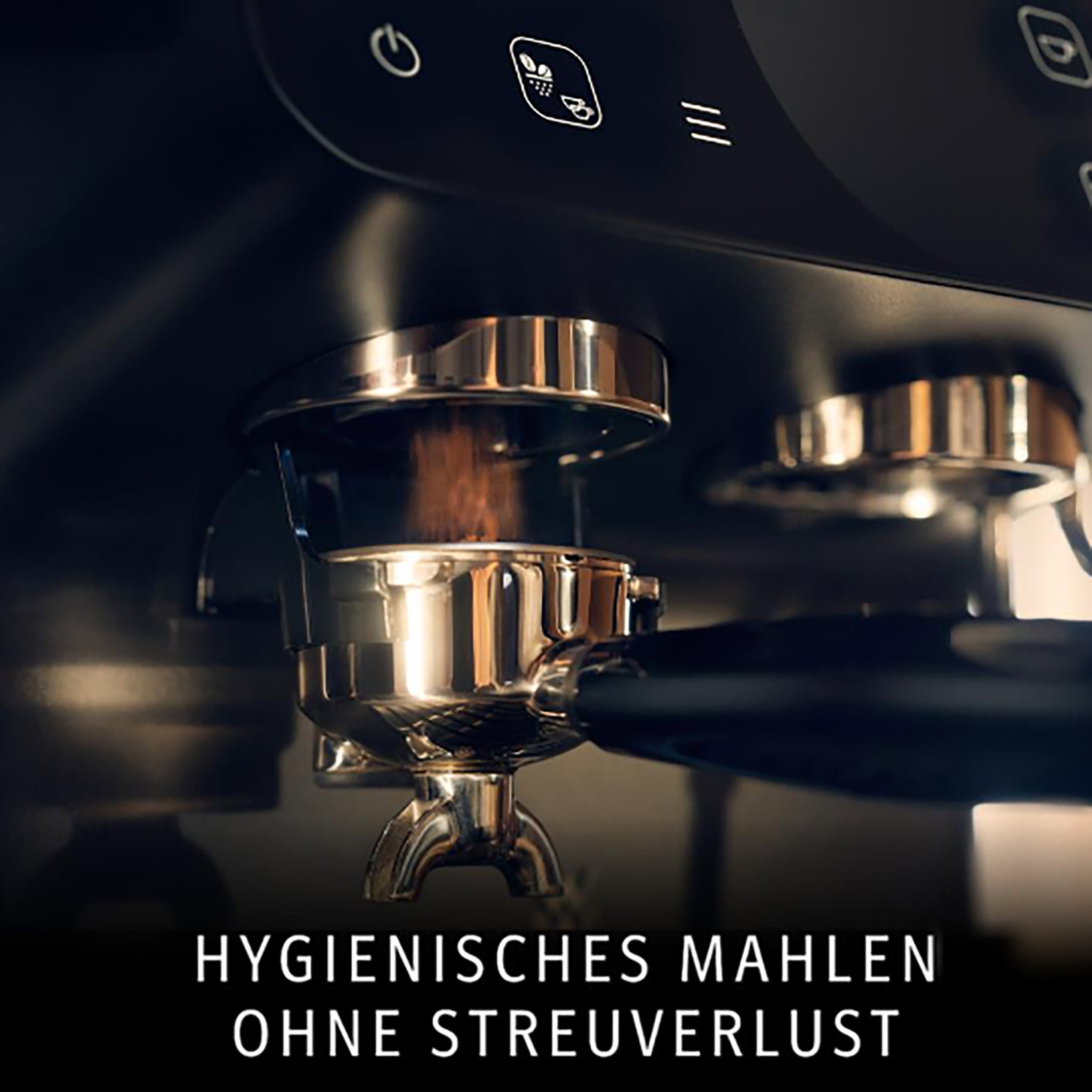 WMF Espressomaschine »Espresso Pro« Mahlwerk mit 60 Mahlgraden, WMF Doppel-Thermoblock Technologie
