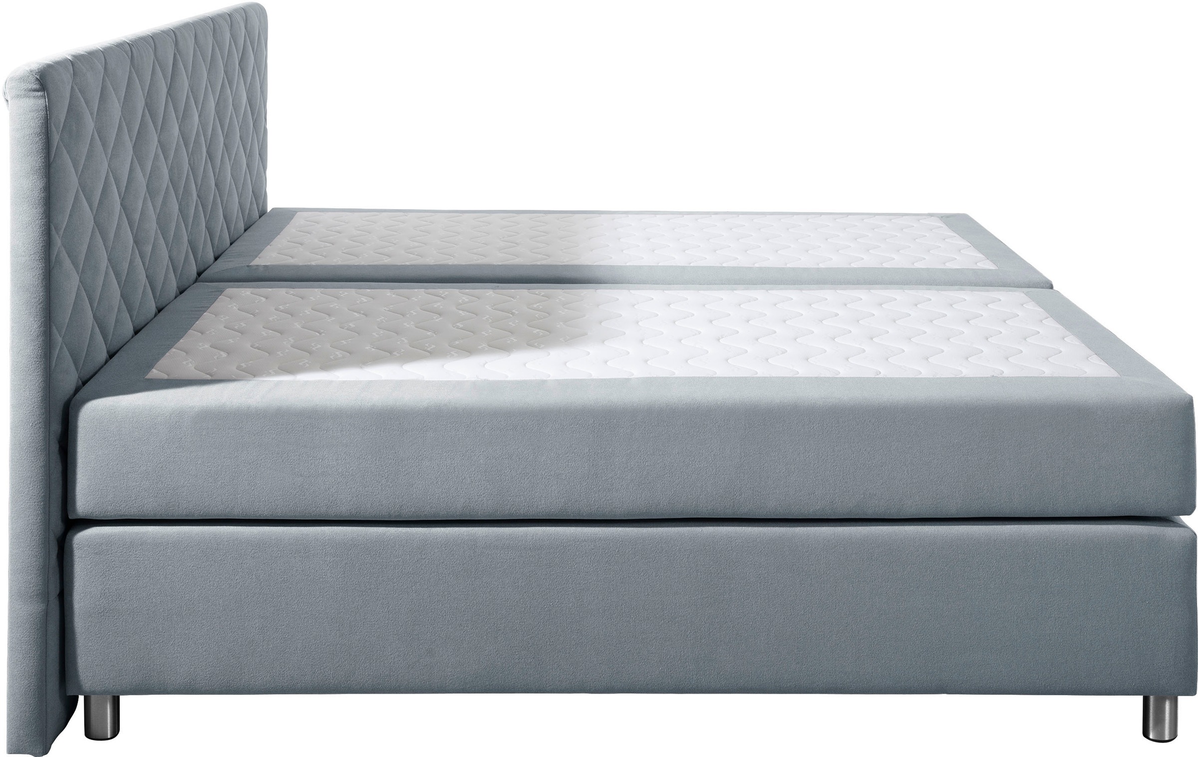 Leonique Boxspringbett »Bernard, in verschiedenen Breiten«, inkl. Topper, Matratze in H2, H3 oder H4 erhältlich