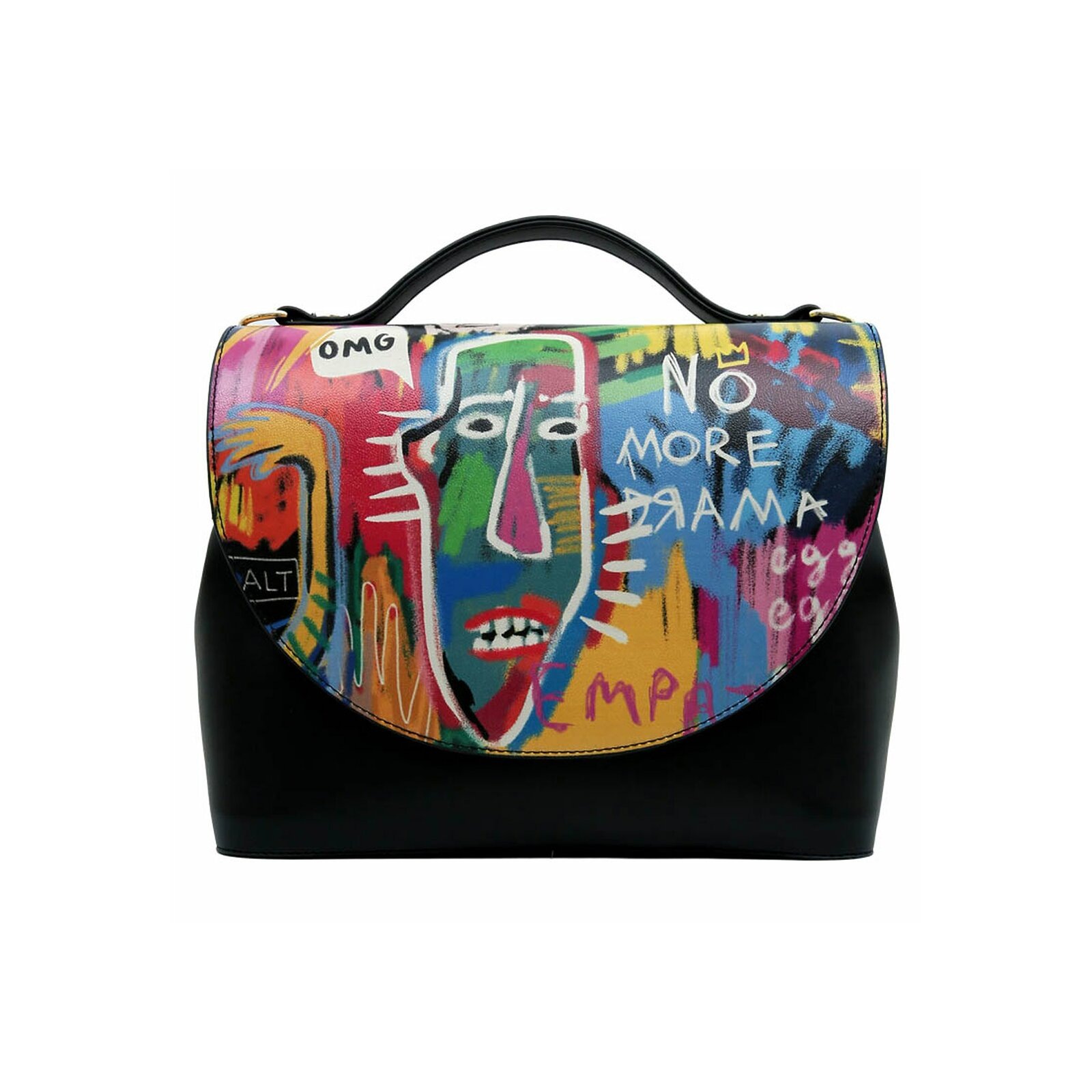 DOGO Henkeltasche "Damen Handy Bag No More Drama Vegan Damen Handtaschen (F günstig online kaufen