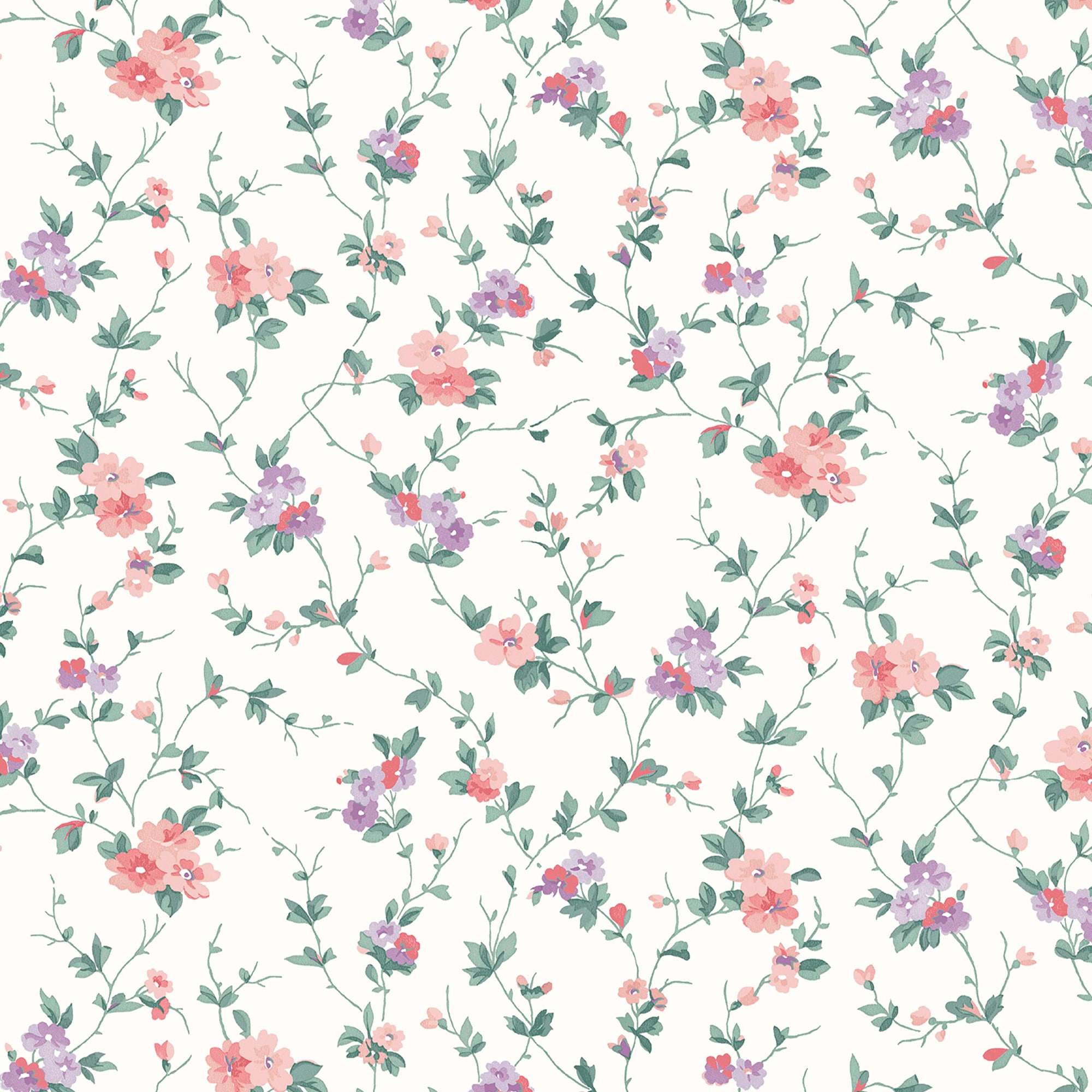 LAURA ASHLEY Vliestapete »Priory«, geblümt, 10mx52cm (ca. 5m2)