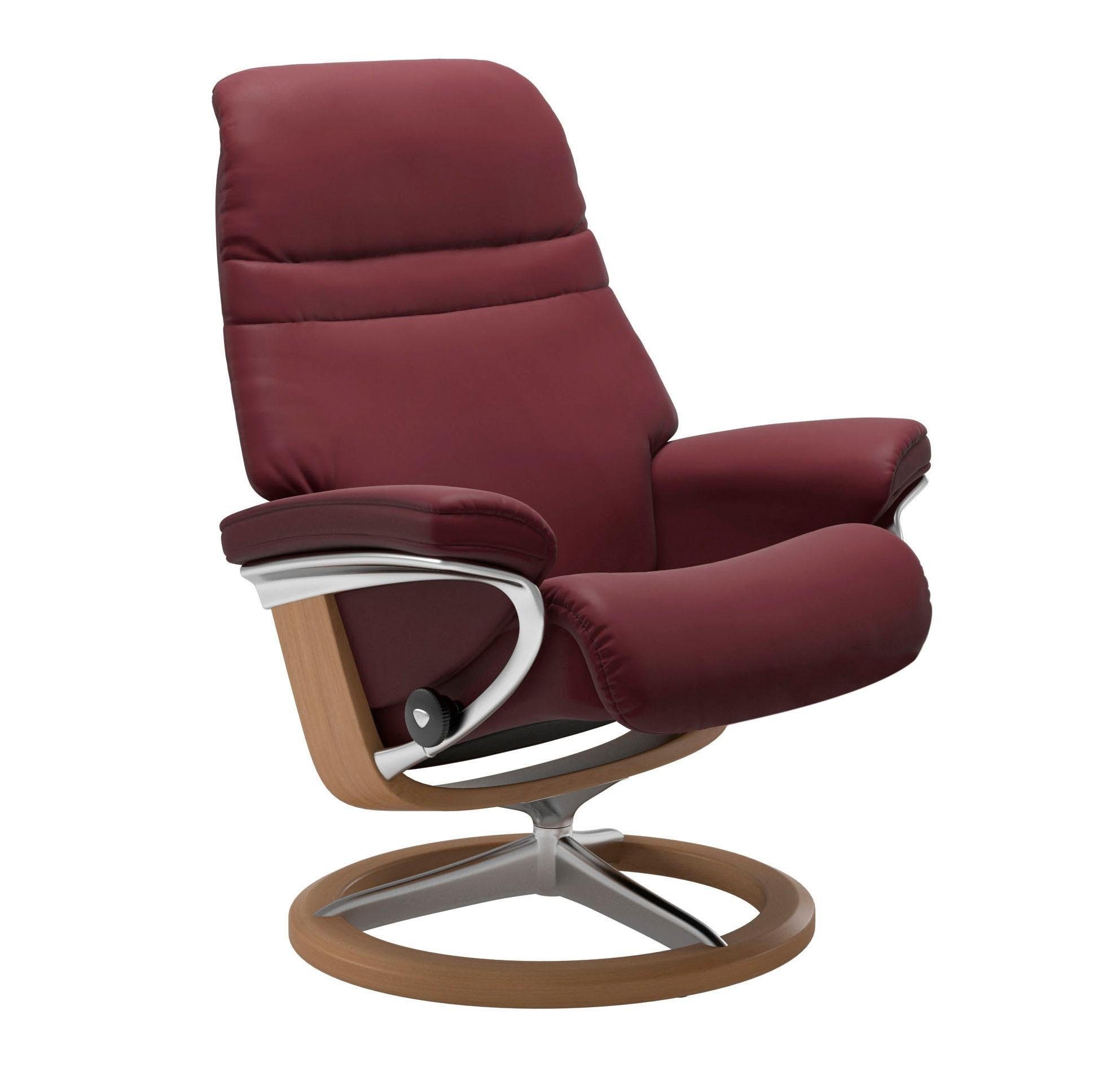 Thumbnail - Stressless Relaxsessel "Sunrise", mit Signature Base, Größe L, Gestell Eiche
