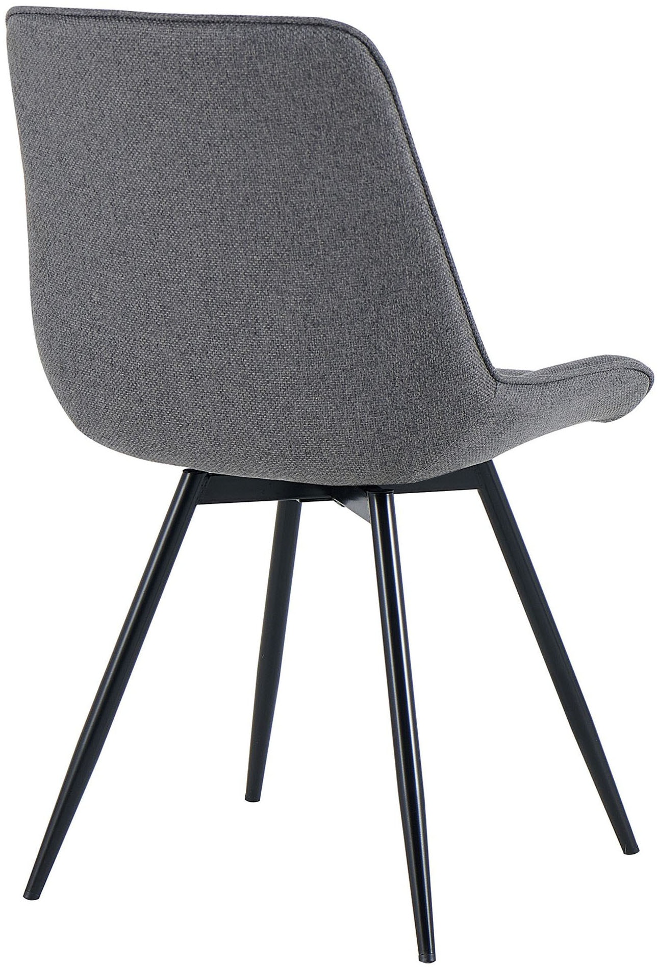 OTTO home Esszimmerstuhl »Catania« (Set) 2 Stk.bequemer Stuhl, 360 Grad drehbar in verschiedenen Stoffen und Farben.