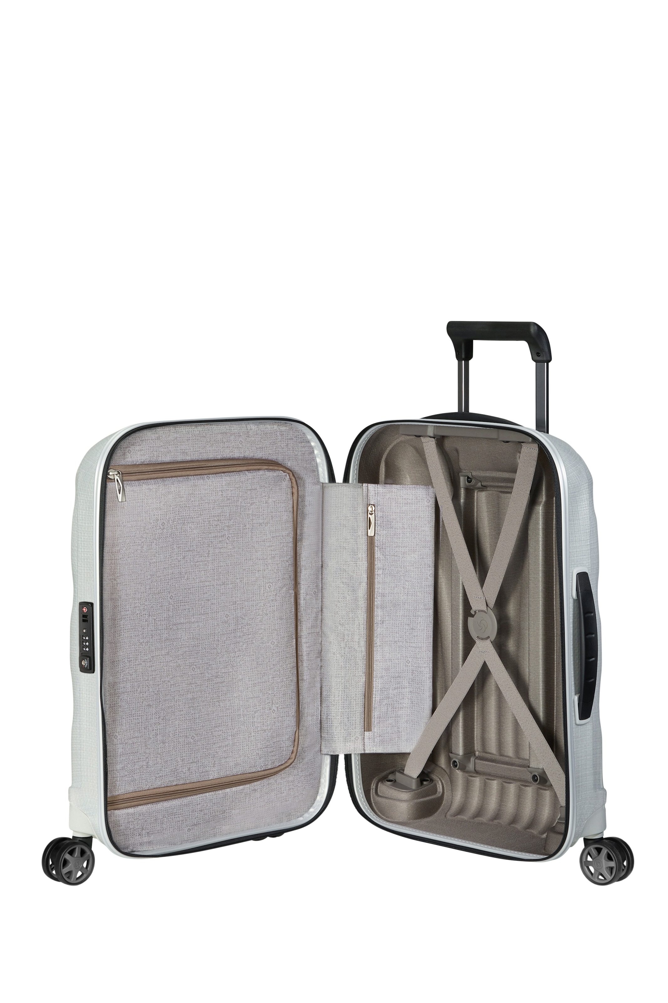 Samsonite Handgepäck-Trolley »C-LITE« 36 l 4 Rollen mit Teleskopgriff und Soft-Touch-Tragegriffen