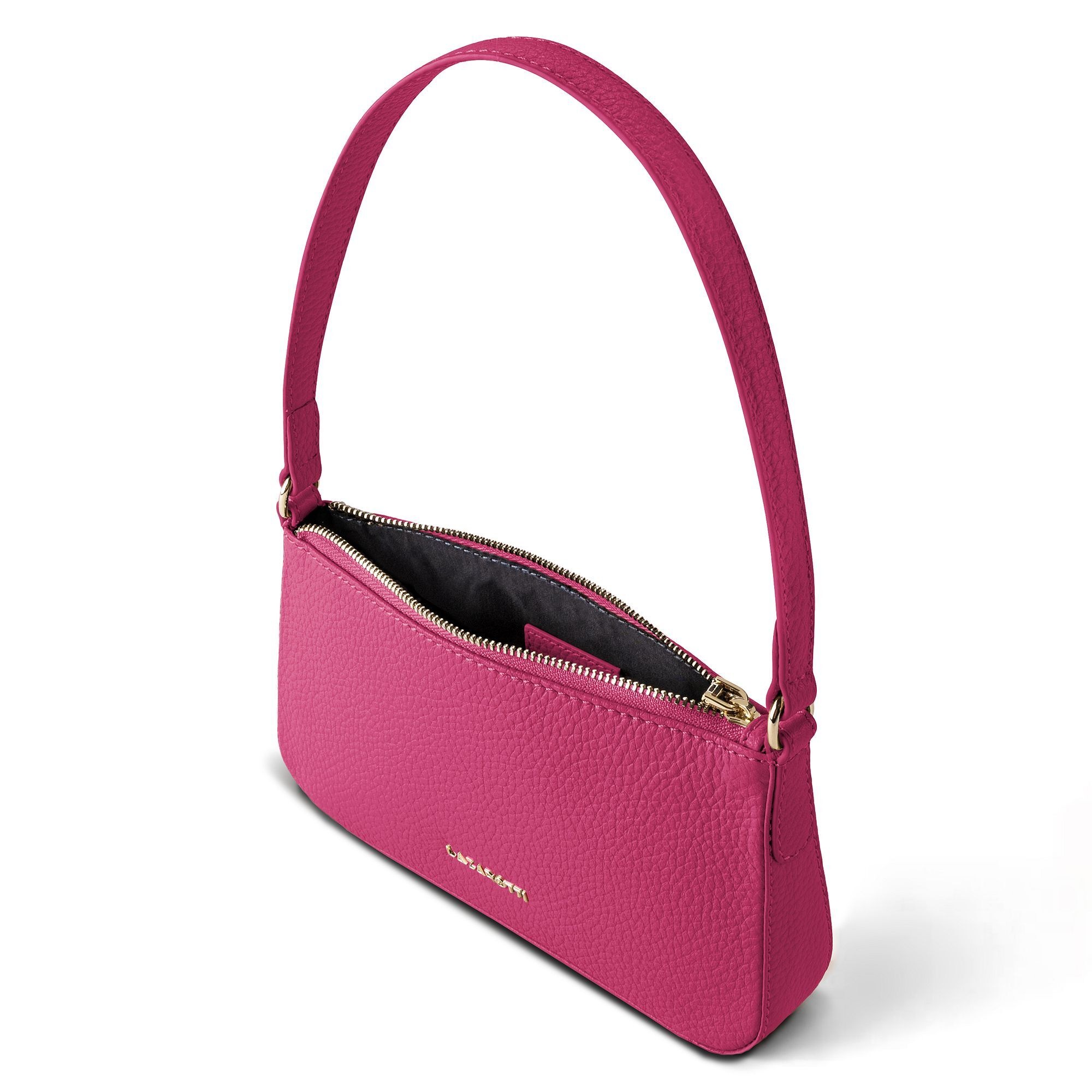 Lazarotti Schultertasche »Bologna Leather Pochette Schultertasche Leder 22 cm«