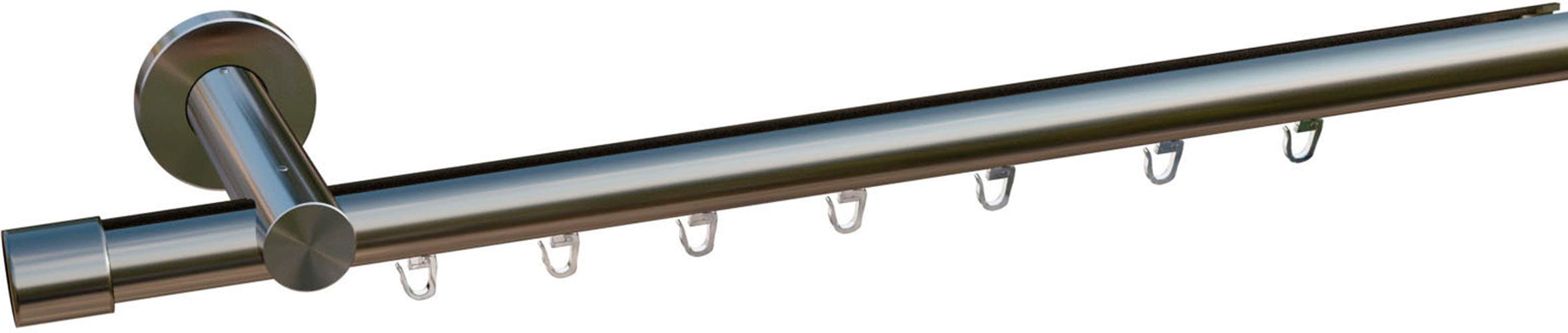 indeko "Consul" Ø 20 mm 1 läufig-läufig Wunschmaßlänge Innenlauf Komplett-Set inkl. Gleitern und Montagematerial