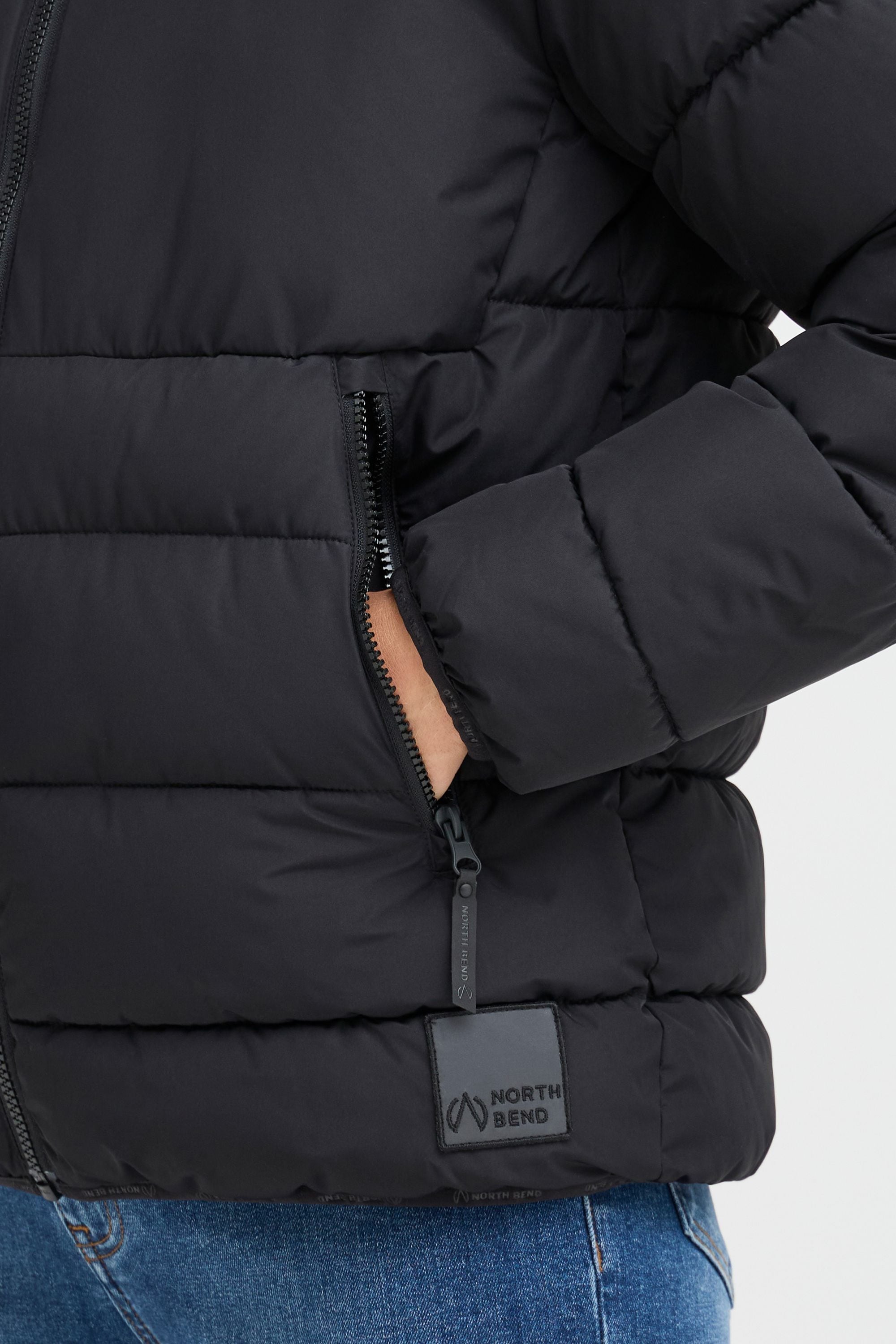 North Bend Steppjacke »Steppjacke NBSarena W«, mit Kapuze