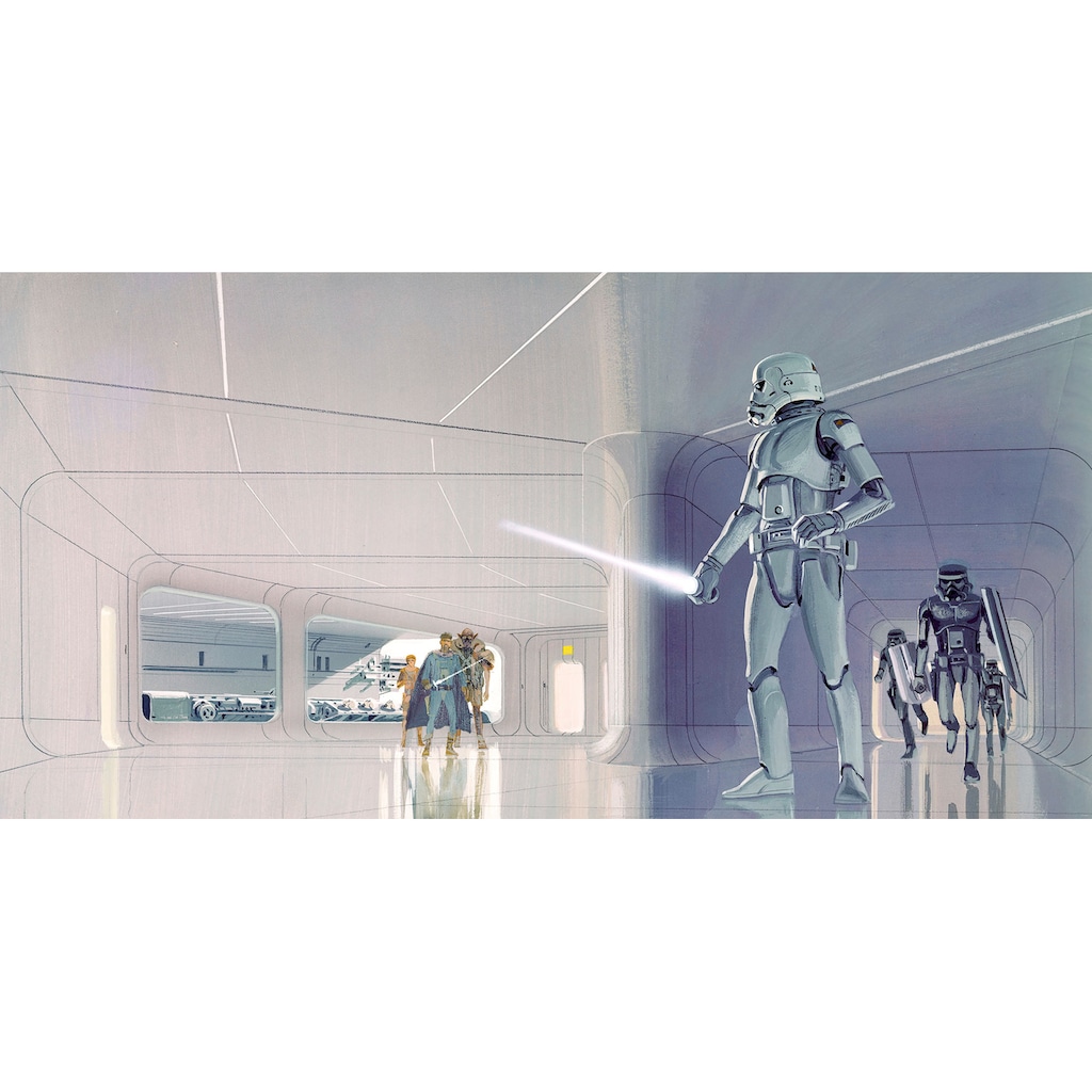 Komar Vliestapete »Star Wars Classic RMQ Stormtrooper Hallway«