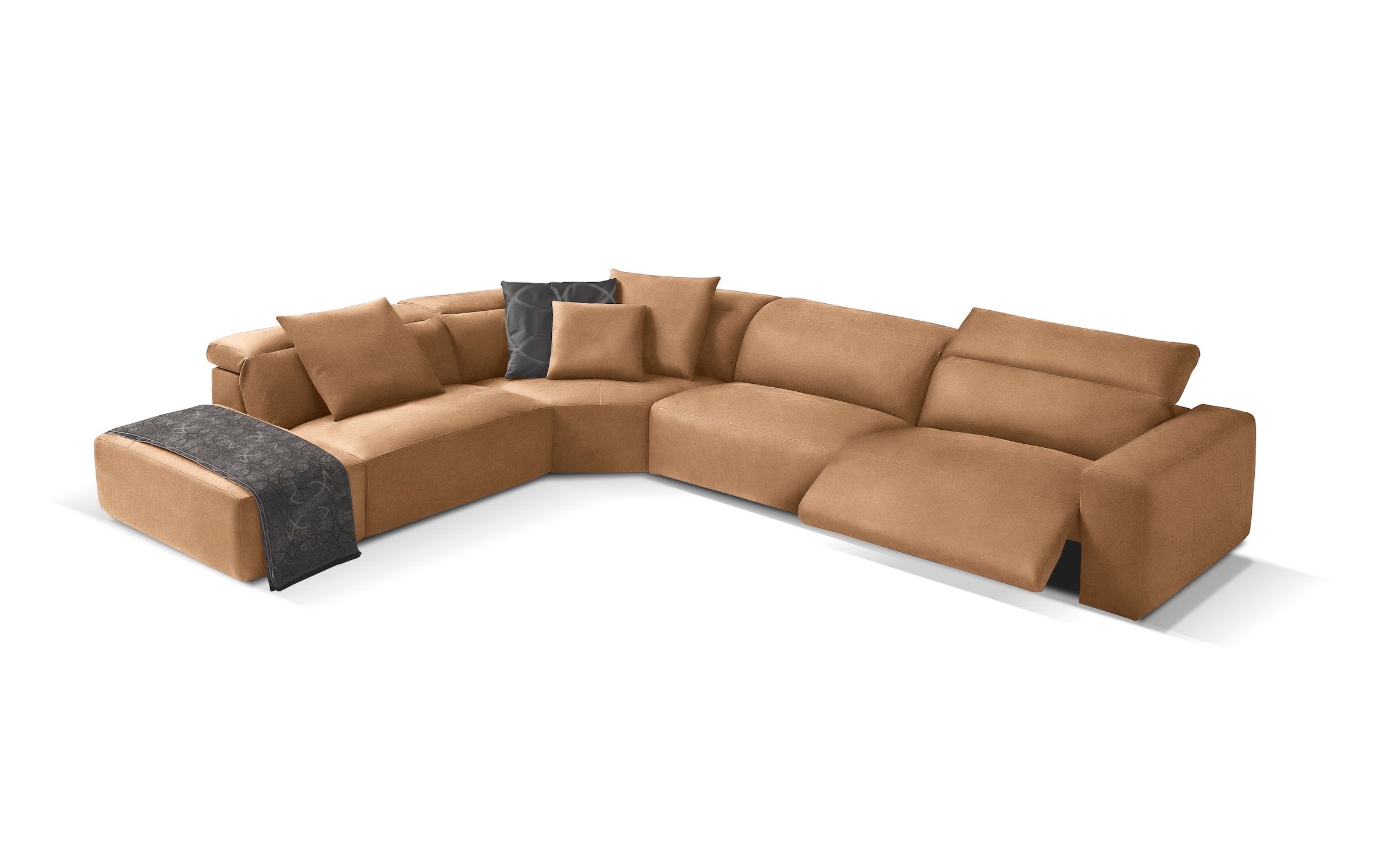 Egoitaliano Ecksofa "Beverly, extravangantes Designsofa mit erstklassigem S günstig online kaufen