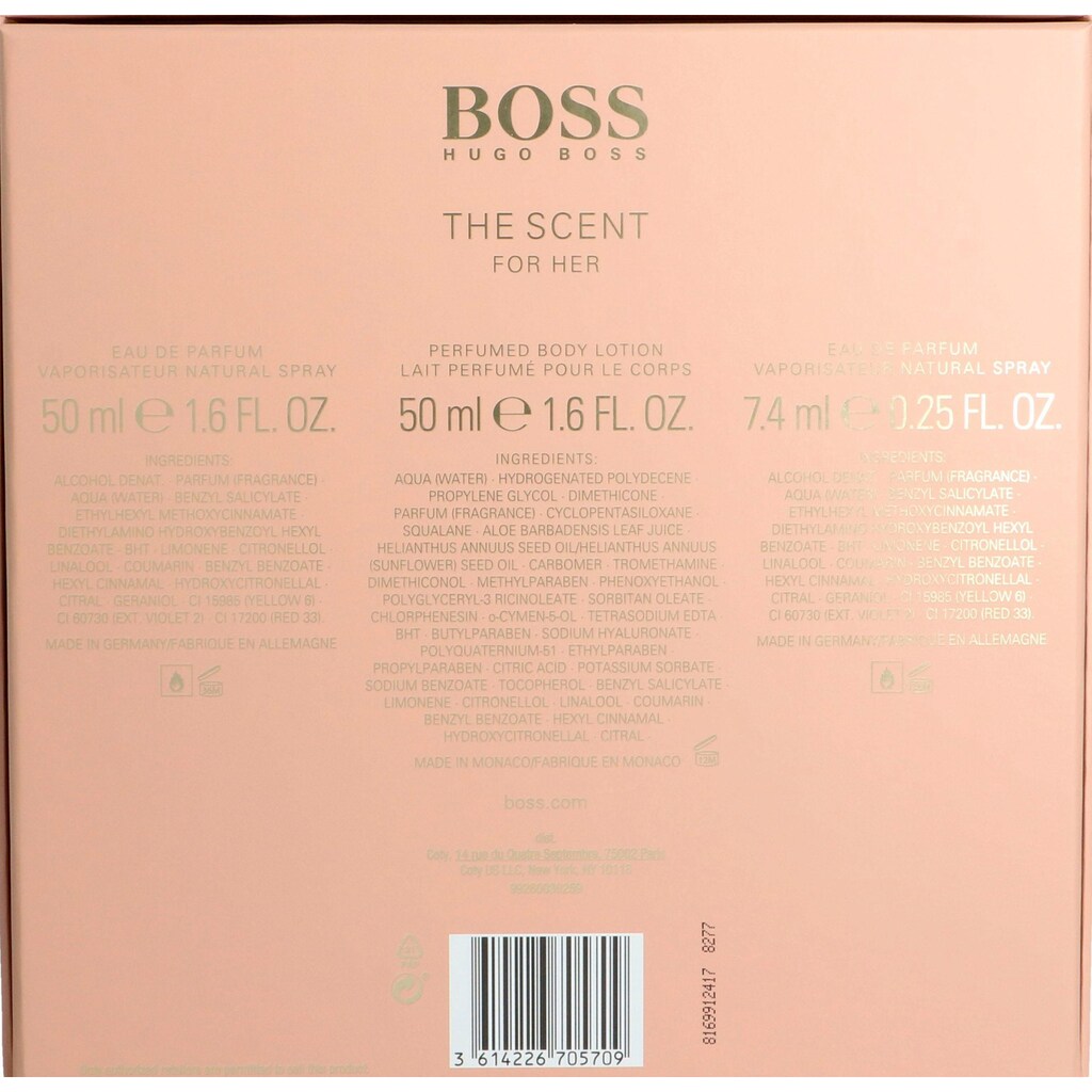 Boss Duft-Set »The Scent Woman«, (3 tlg.)