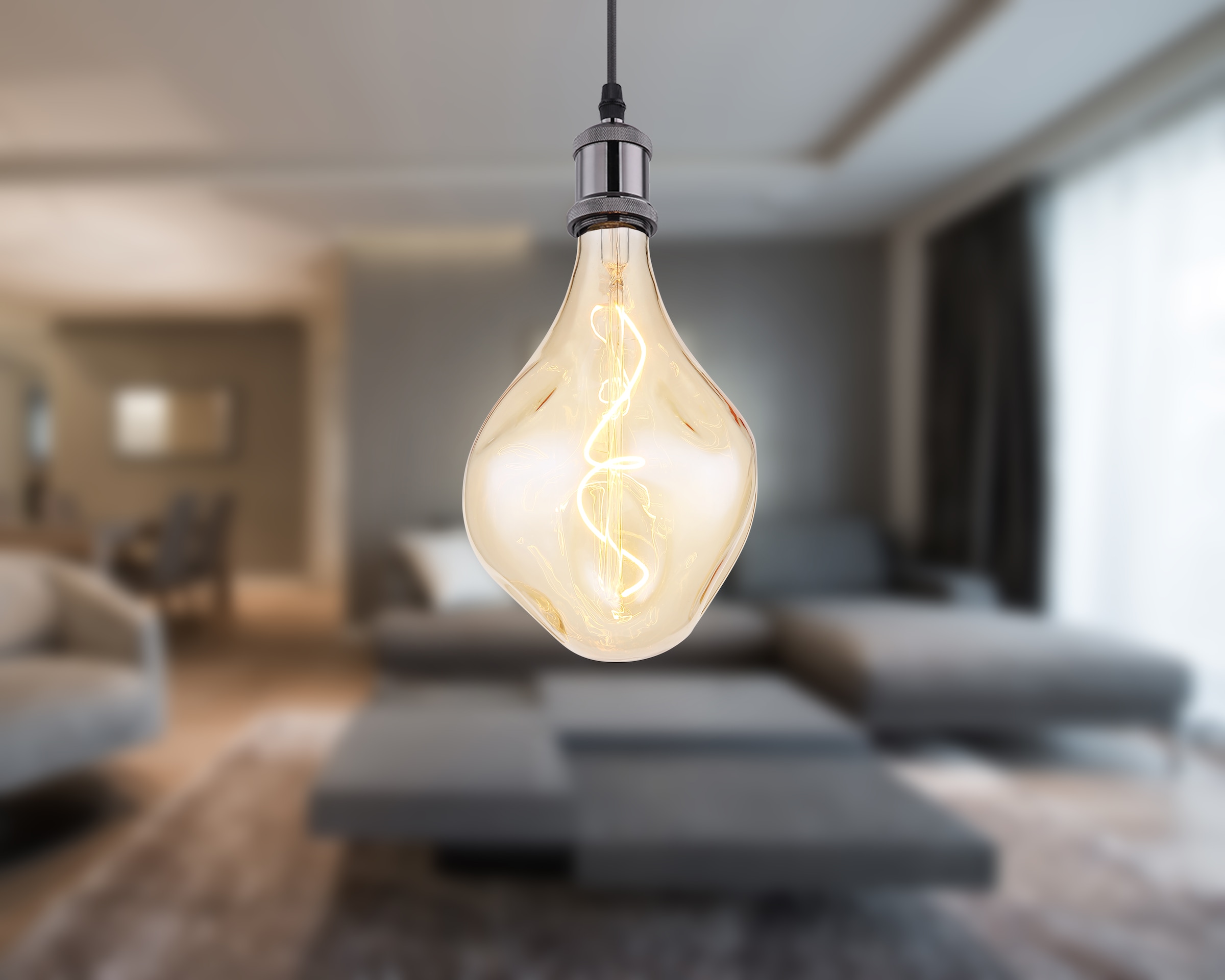 GLOBO LIGHTING LED-Leuchtmittel E27 1 Stk. Warmweiß