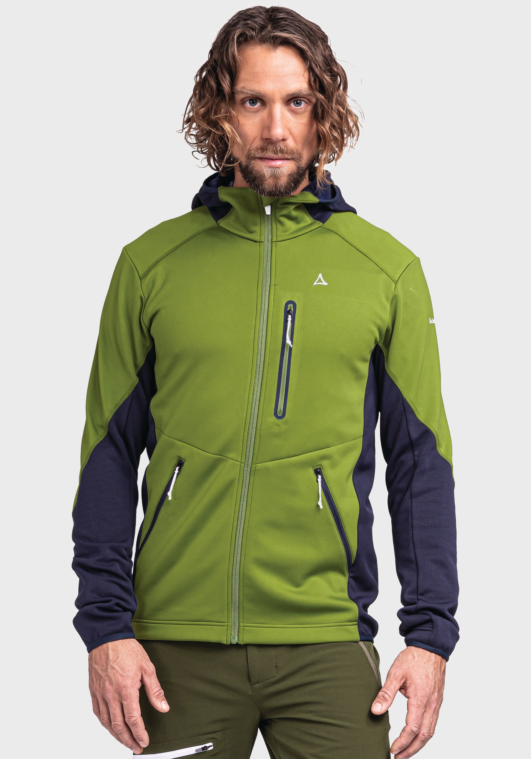 Schöffel Fleecejacke »Fleece Hoody Lodron M«, mit Kapuze