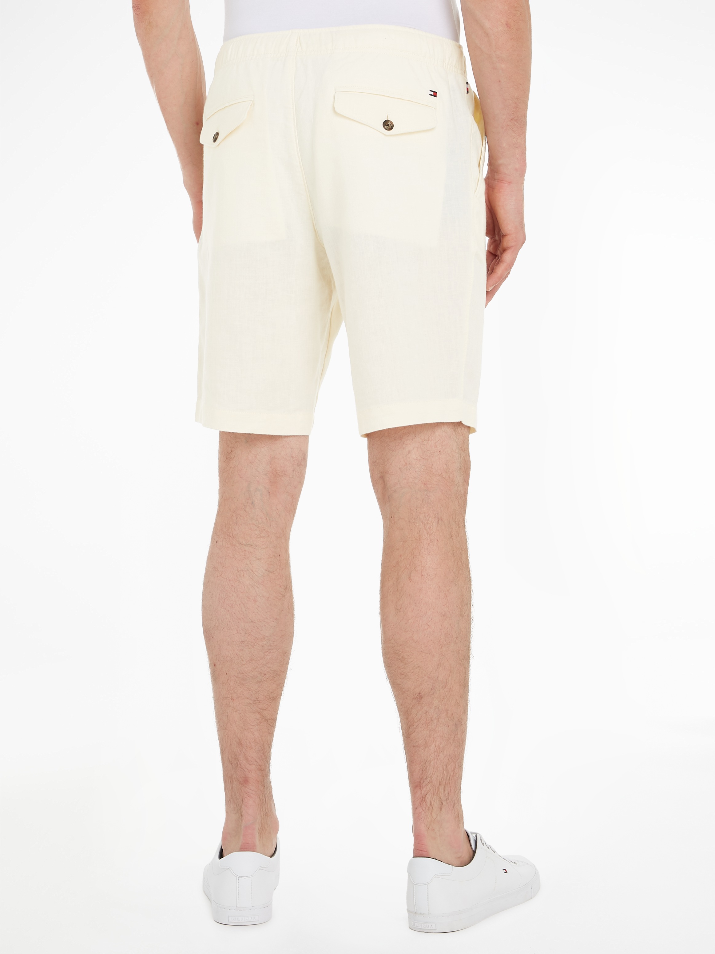 Tommy Hilfiger Shorts HARLEM PO DRWS LINEN mit elastischem Bund günstig online kaufen