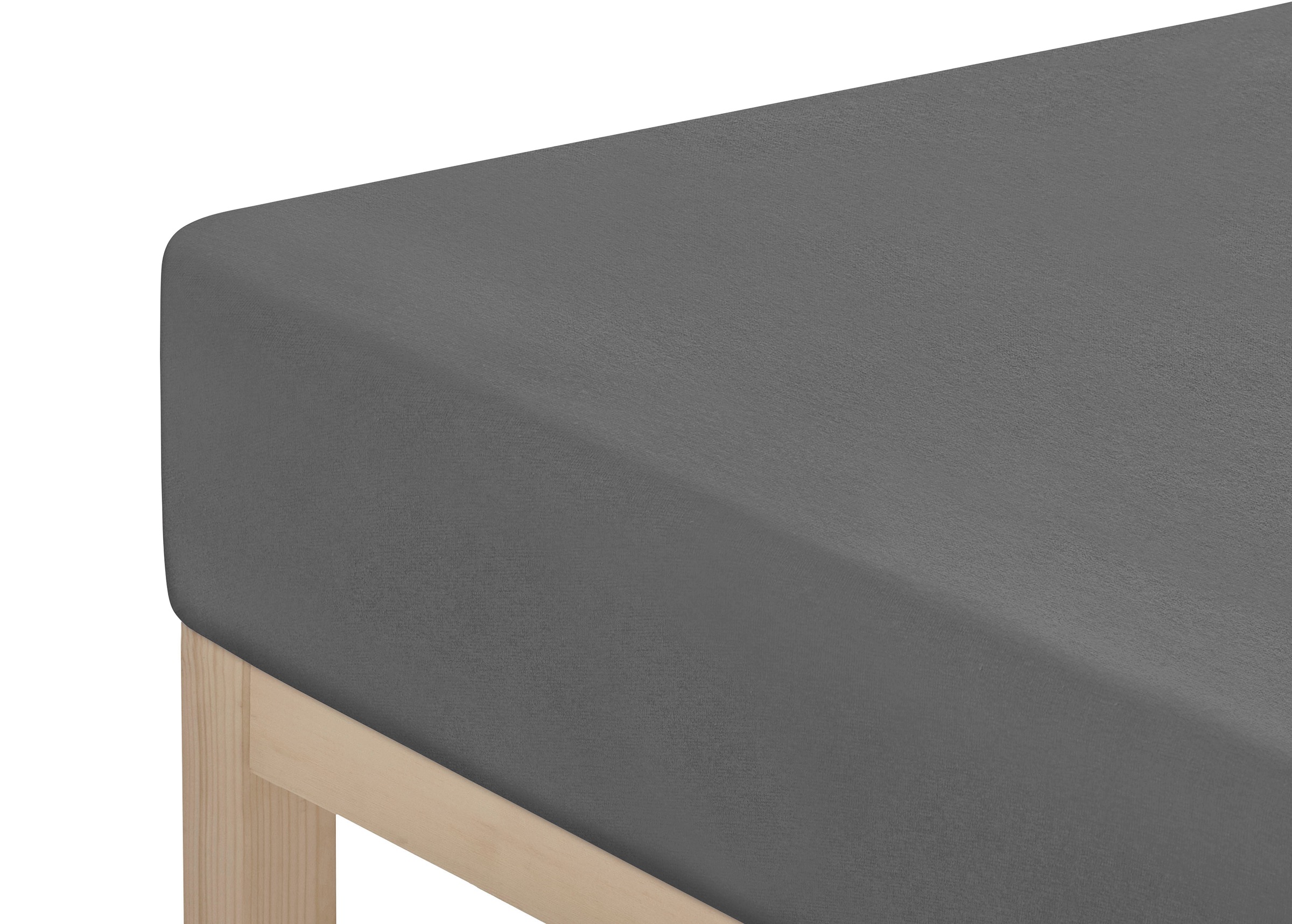 Thumbnail - OTTO home Spannbettlaken "Cremona, in PREMIUM Qualität aus 96% Baumwolle & 4% Elasthan" Größe ab 90x200 cm, in 145g/m² s...