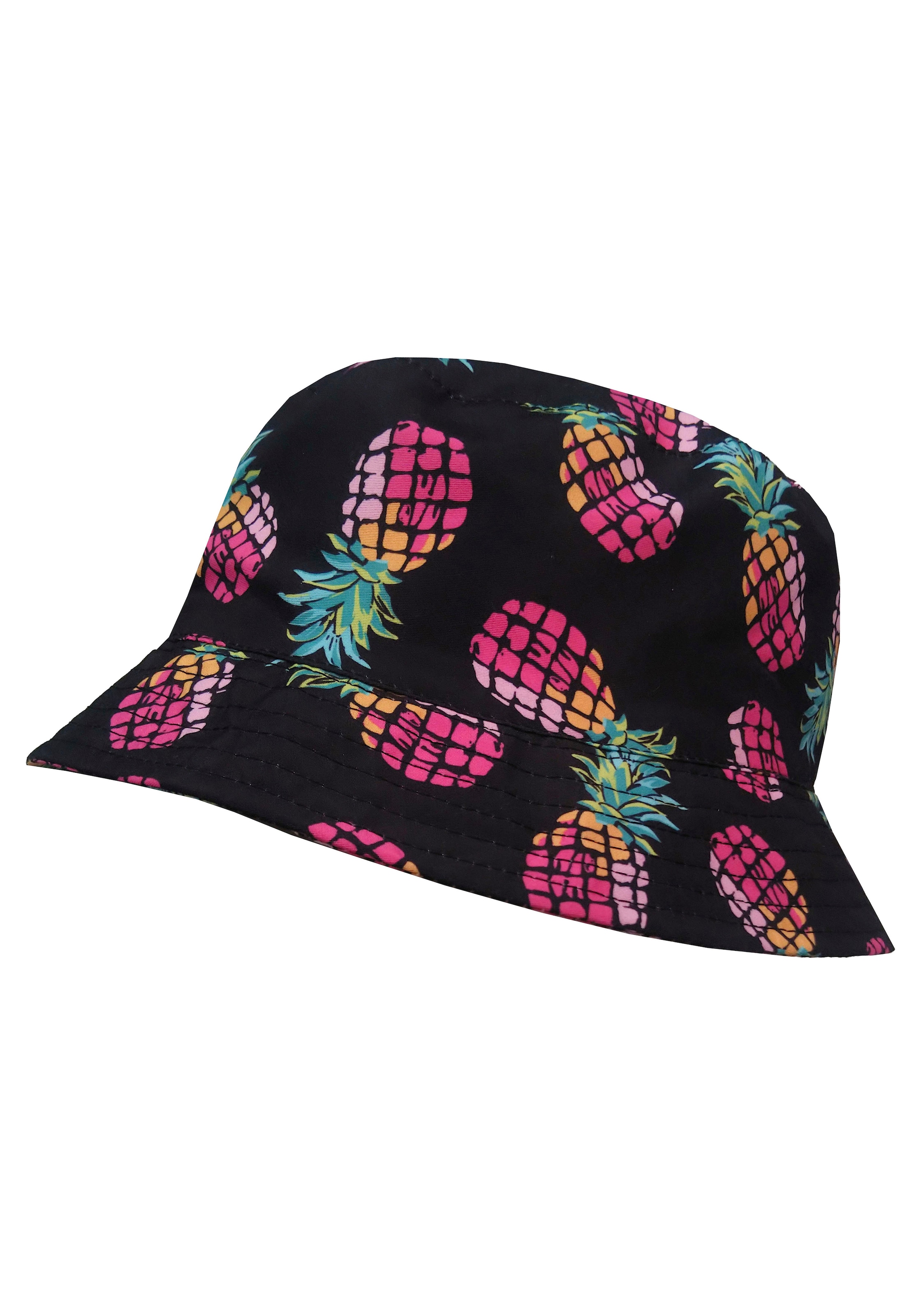 Fischerhut, bestellen Capelli allover Mit New BAUR Ananas-Print York |