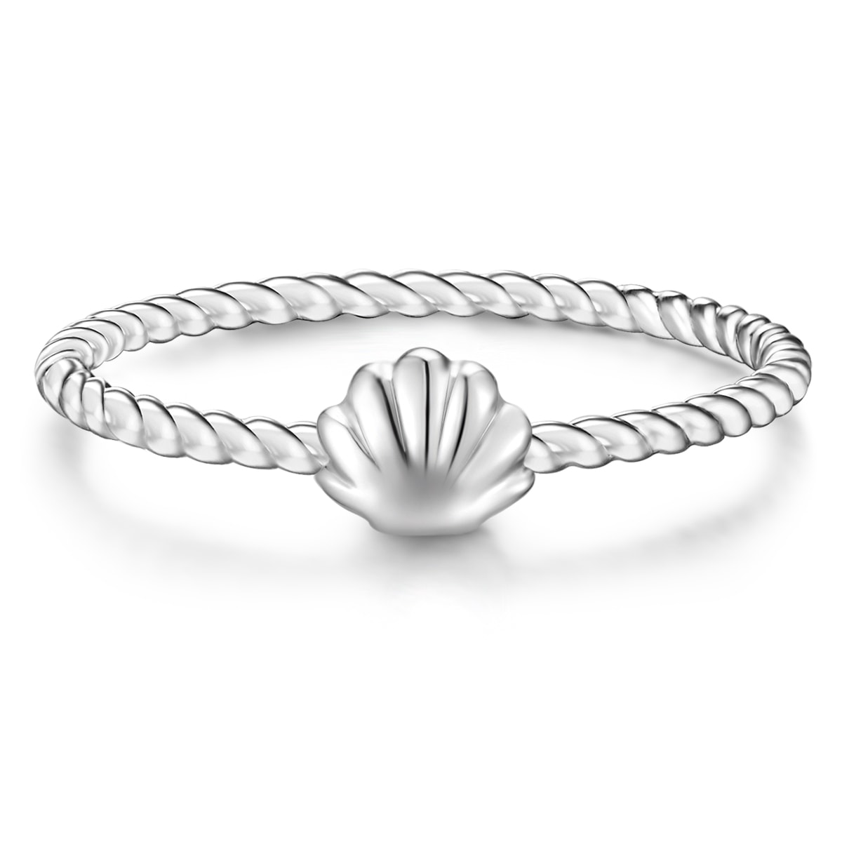 Fingerring GLANZSTÜCKE MÜNCHEN "A1275" Gr. 56, silber, Fingerringe, Damen, 56, Silber 925 (Sterlingsilber), 1,4mm, Fingerring, aus Sterling Silber