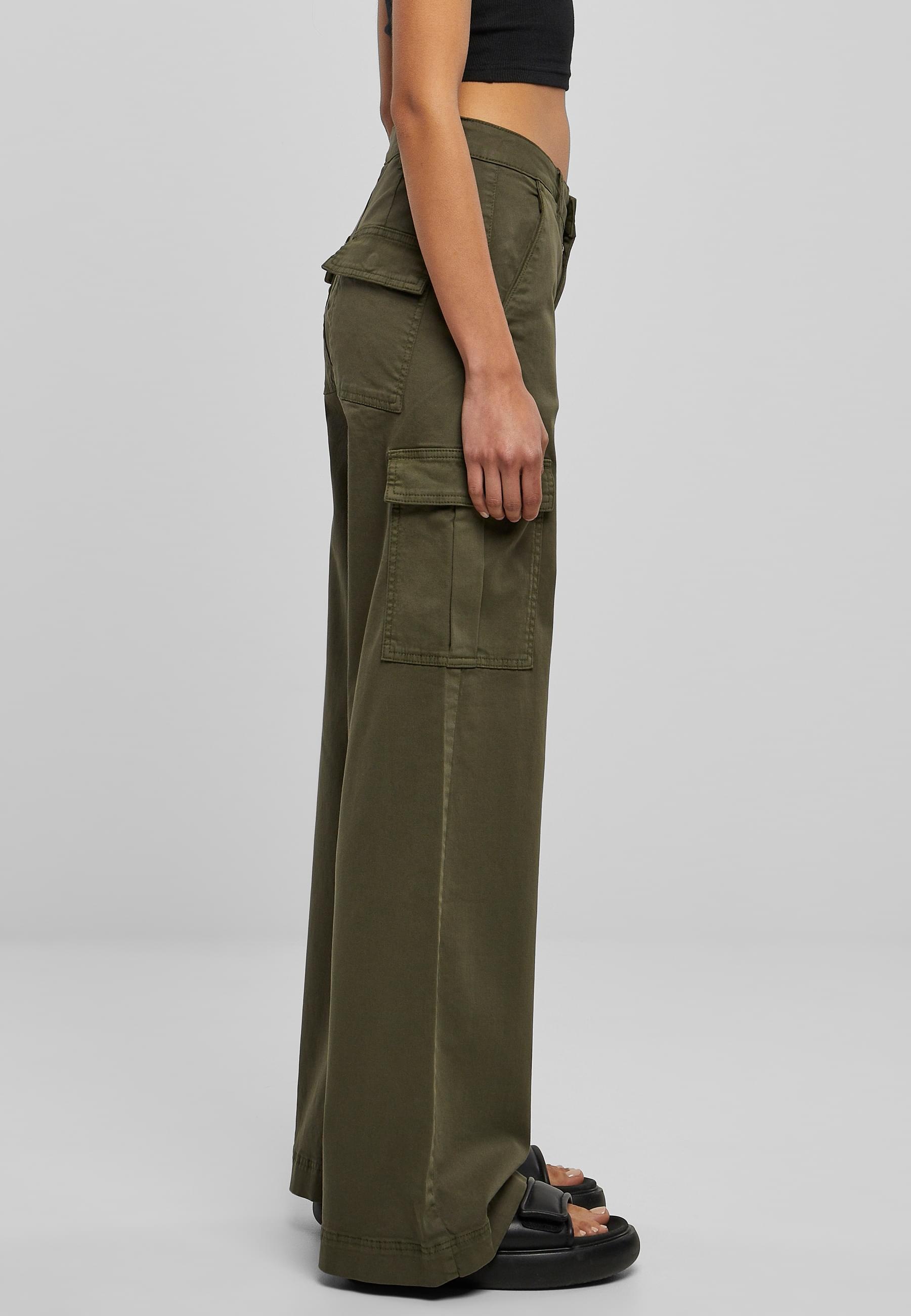 URBAN CLASSICS Stoffhose »Urban Classics Damen«, (1 tlg.)