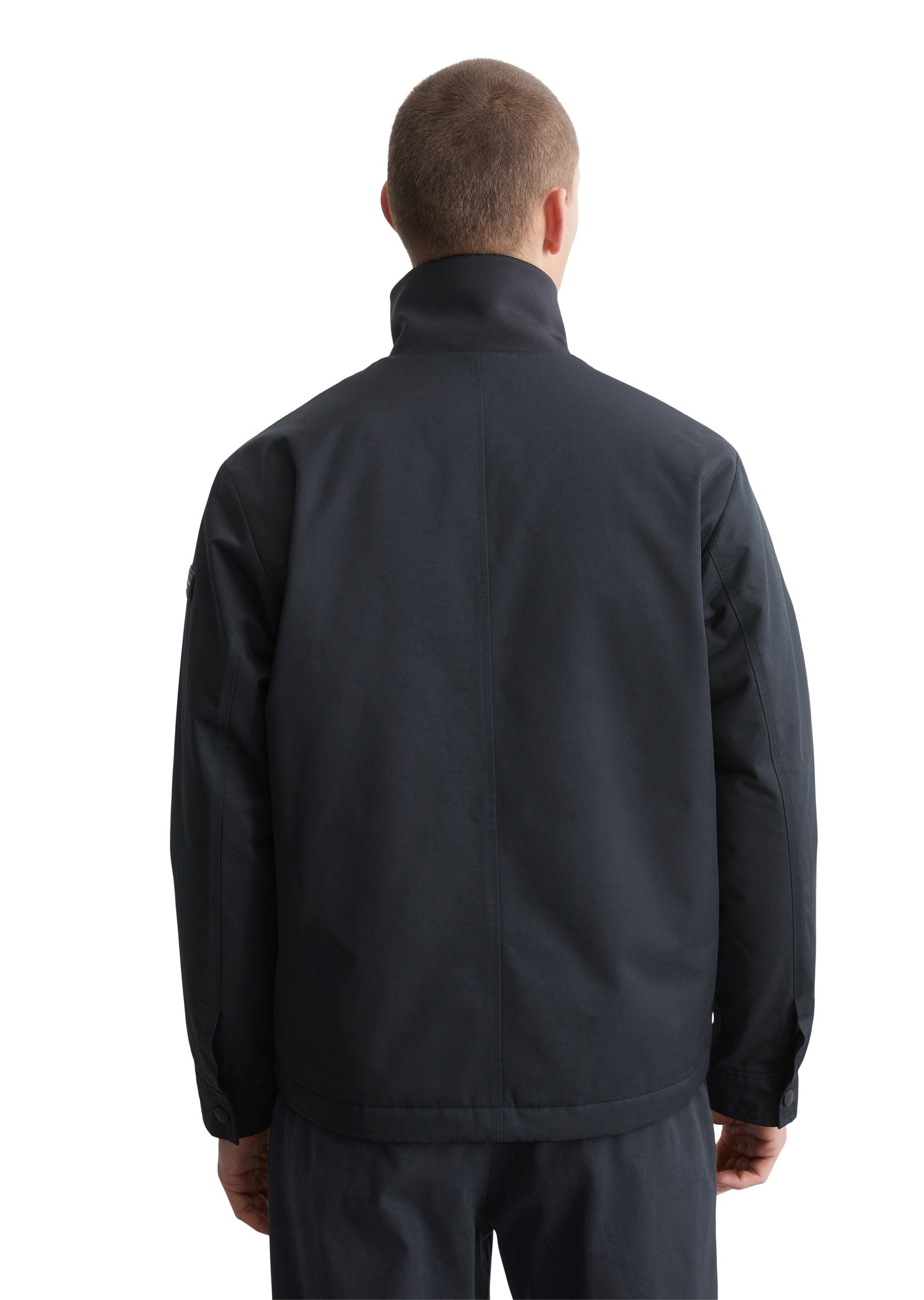 Marc O'Polo Outdoorjacke »aus wasserabweisendem Micro-Twill«, ohne Kapuze