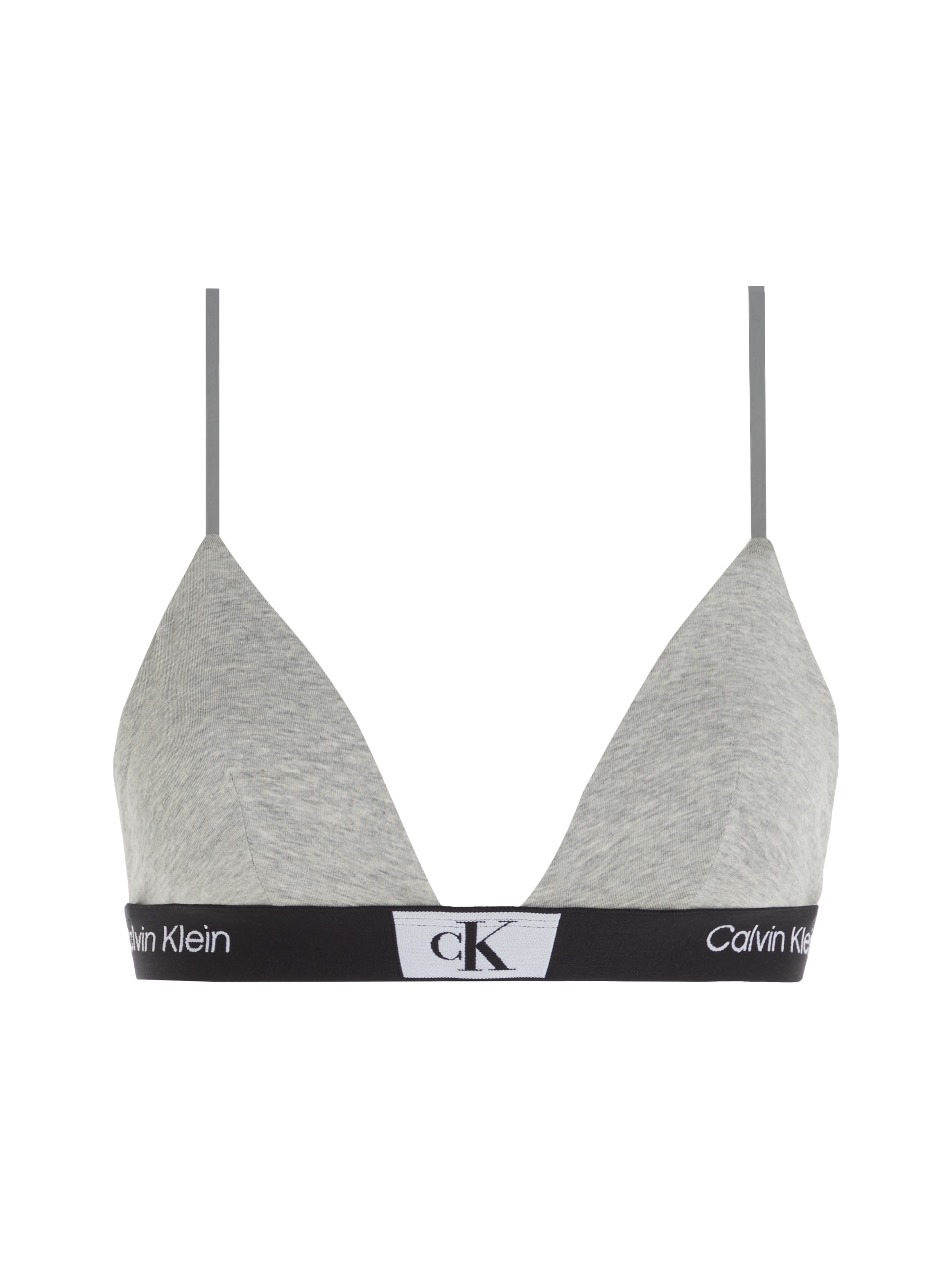 Calvin Klein Triangel-BH | auf mit bestellen »UNLINED Unterband online TRIANGLE«, BAUR Logoschriftzügen dem