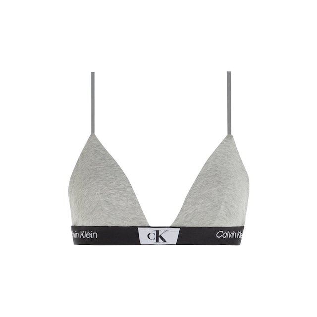 Calvin Klein Triangel-BH »UNLINED TRIANGLE«, mit Logoschriftzügen auf dem  Unterband online bestellen | BAUR