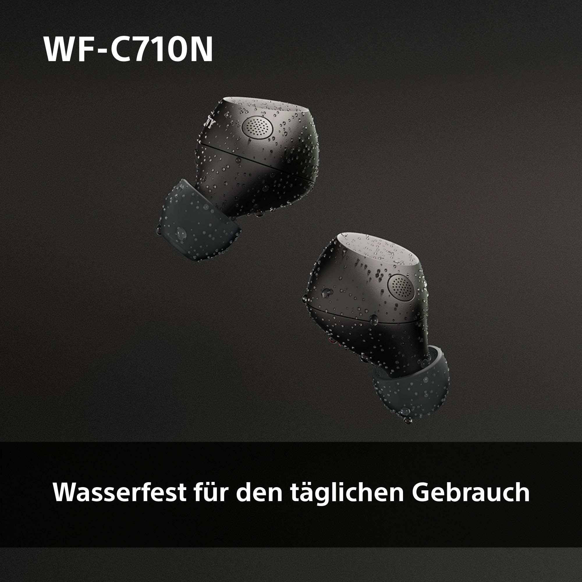 Sony In-Ear-Kopfhörer »WF-C710N«, Bluetooth-A2DP Bluetooth-AVRCP Bluetooth (Audio Video Remote Control Profile)-HFP-HSP, Active Noise Cancelling (ANC)-Freisprechfunktion-Multi-Point-Verbindung-Rauschunterdrückung-Sprachsteuerung