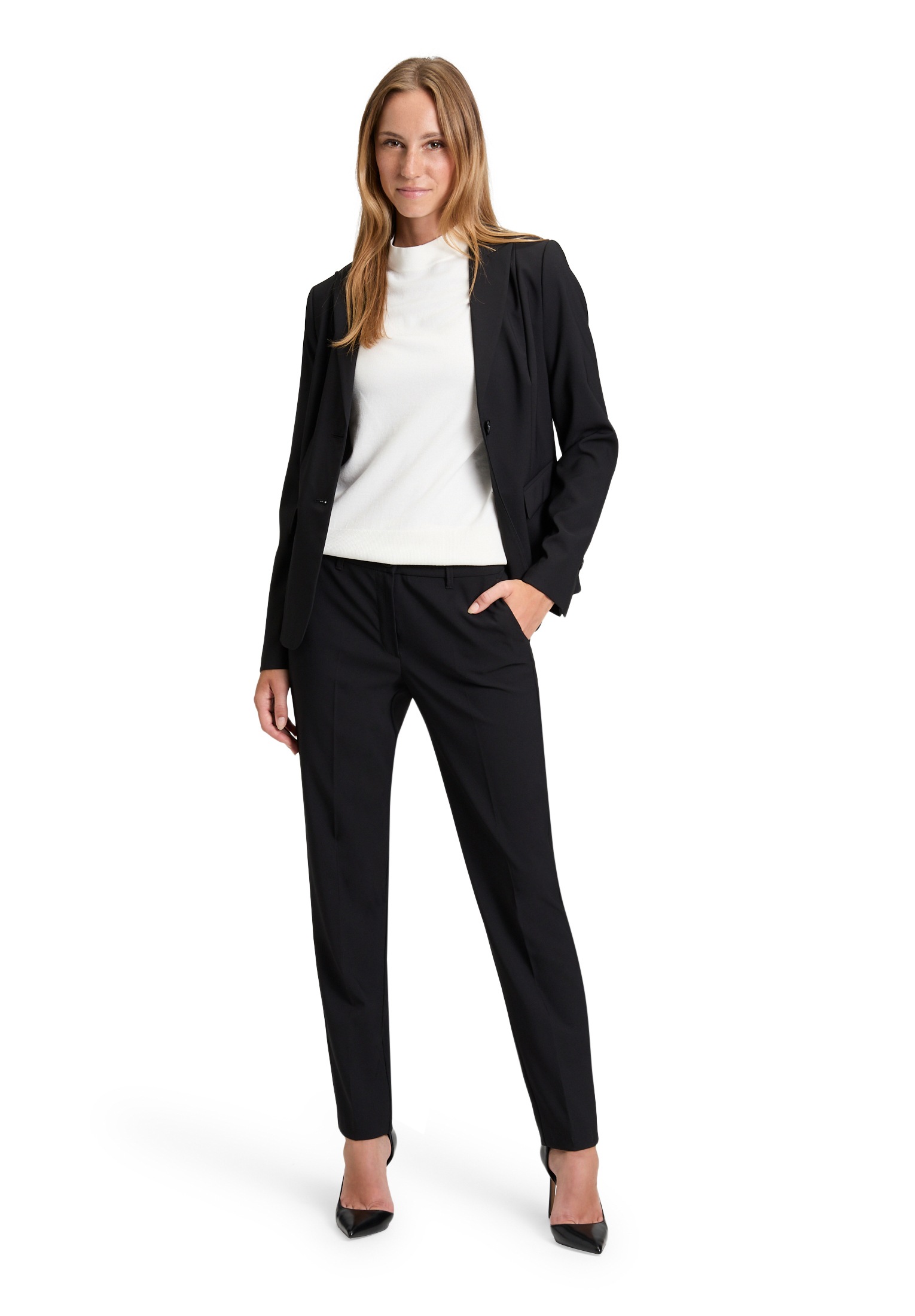 Betty Barclay Bügelfaltenhose »Betty Barclay Damen Businesshose mit Bügelfalte«, Material