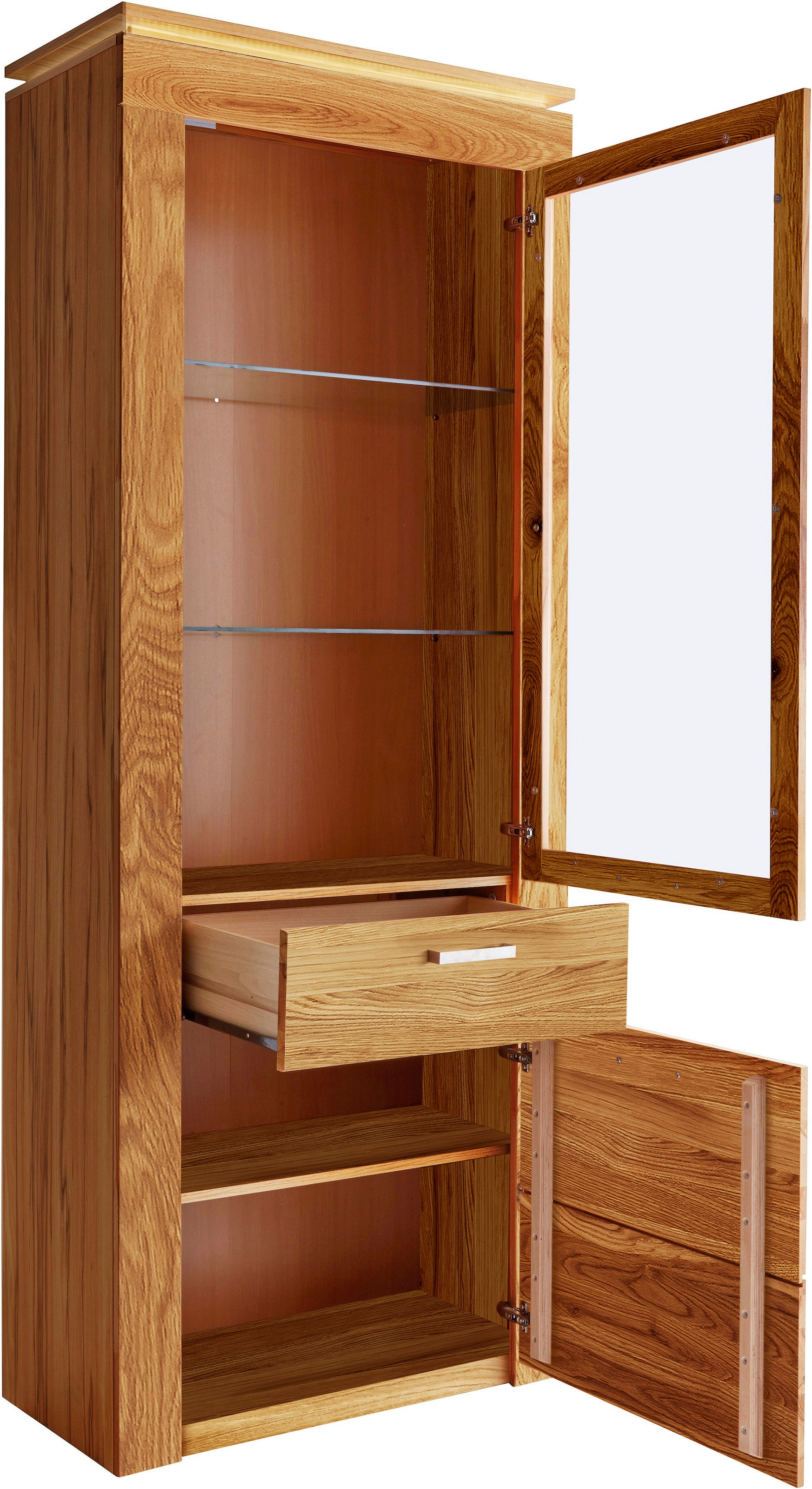 VOGL Möbelfabrik Vitrine, Höhe 209 cm