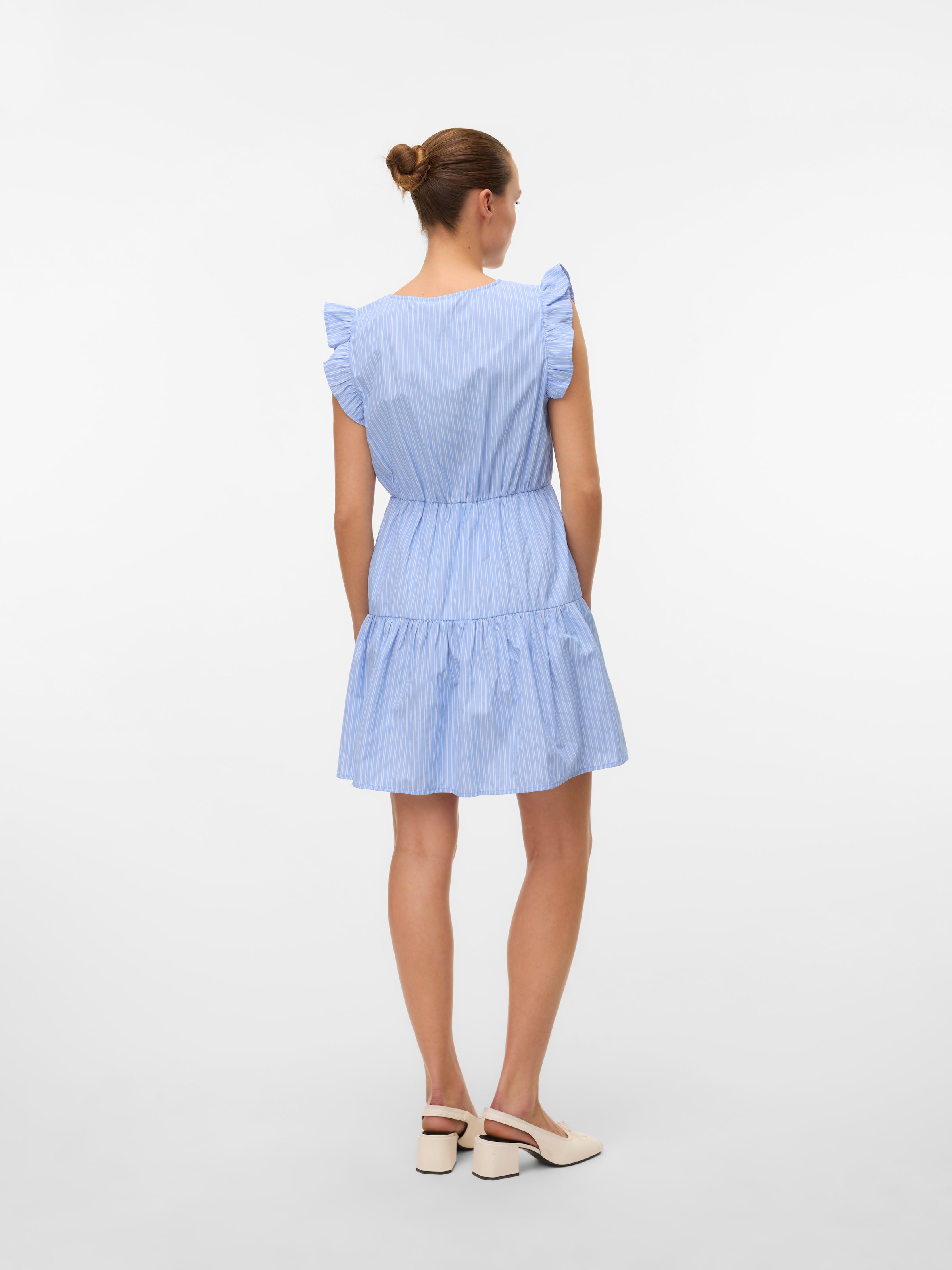 Vero Moda Tunikakleid »VMFANNI SL SHORT DRESS WVN GA NOOS«