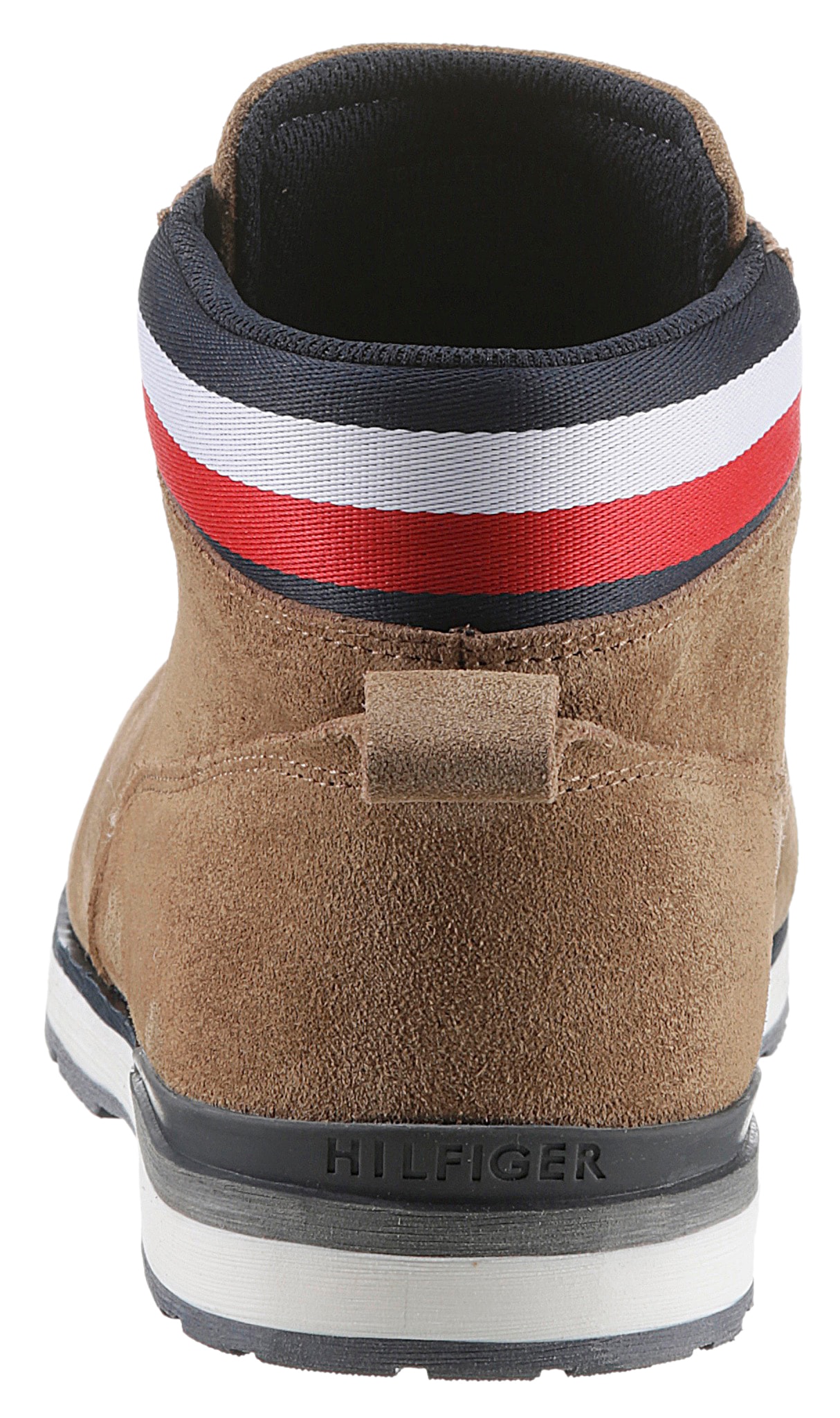 Tommy Hilfiger Schnürboots "CORE HILFIGER SUEDE BOOT", mit Anziehlasche günstig online kaufen