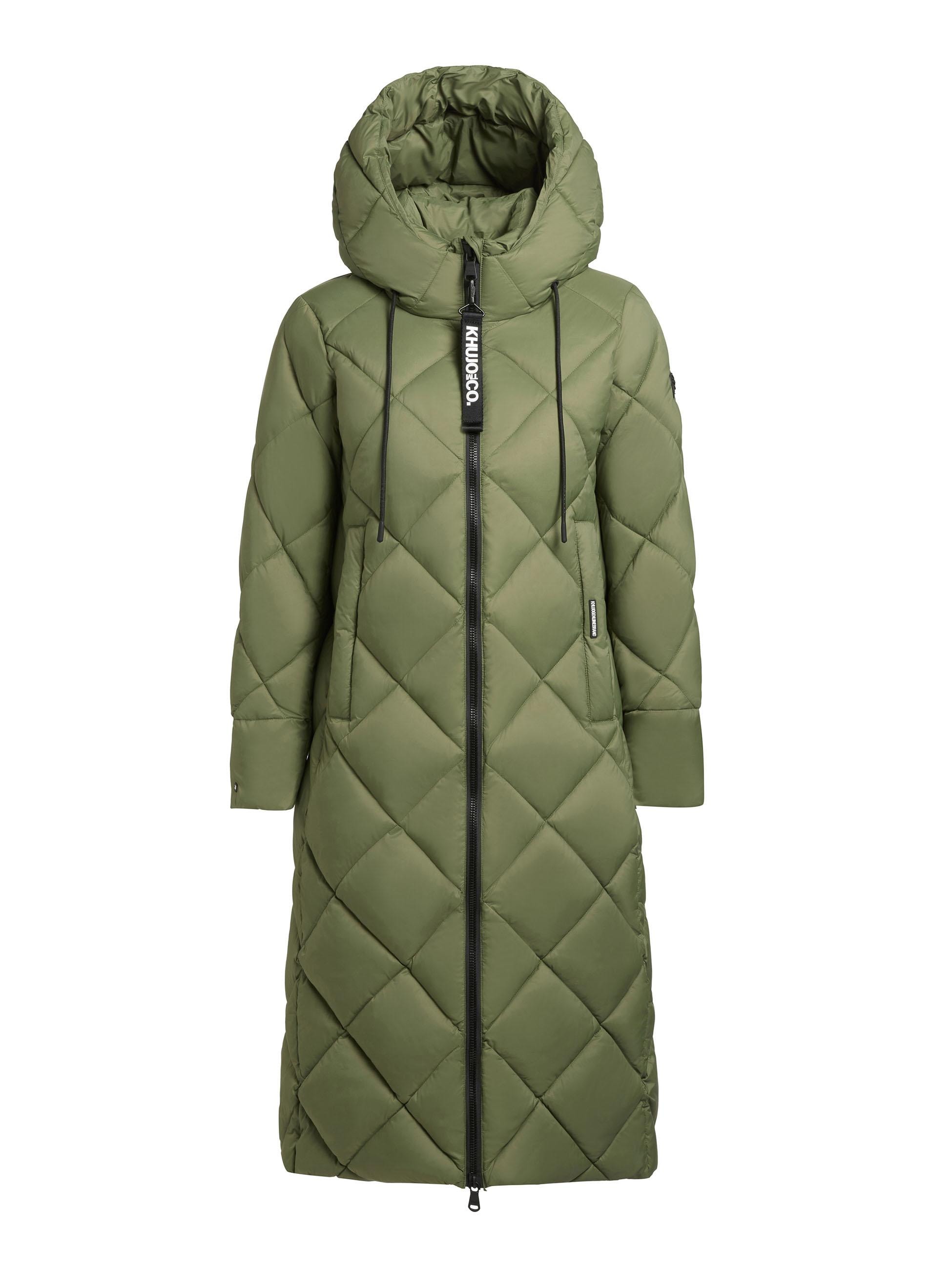 khujo Steppmantel »Cilia« Gesteppter Damen Wintermantel mit Schlüsselanhänger