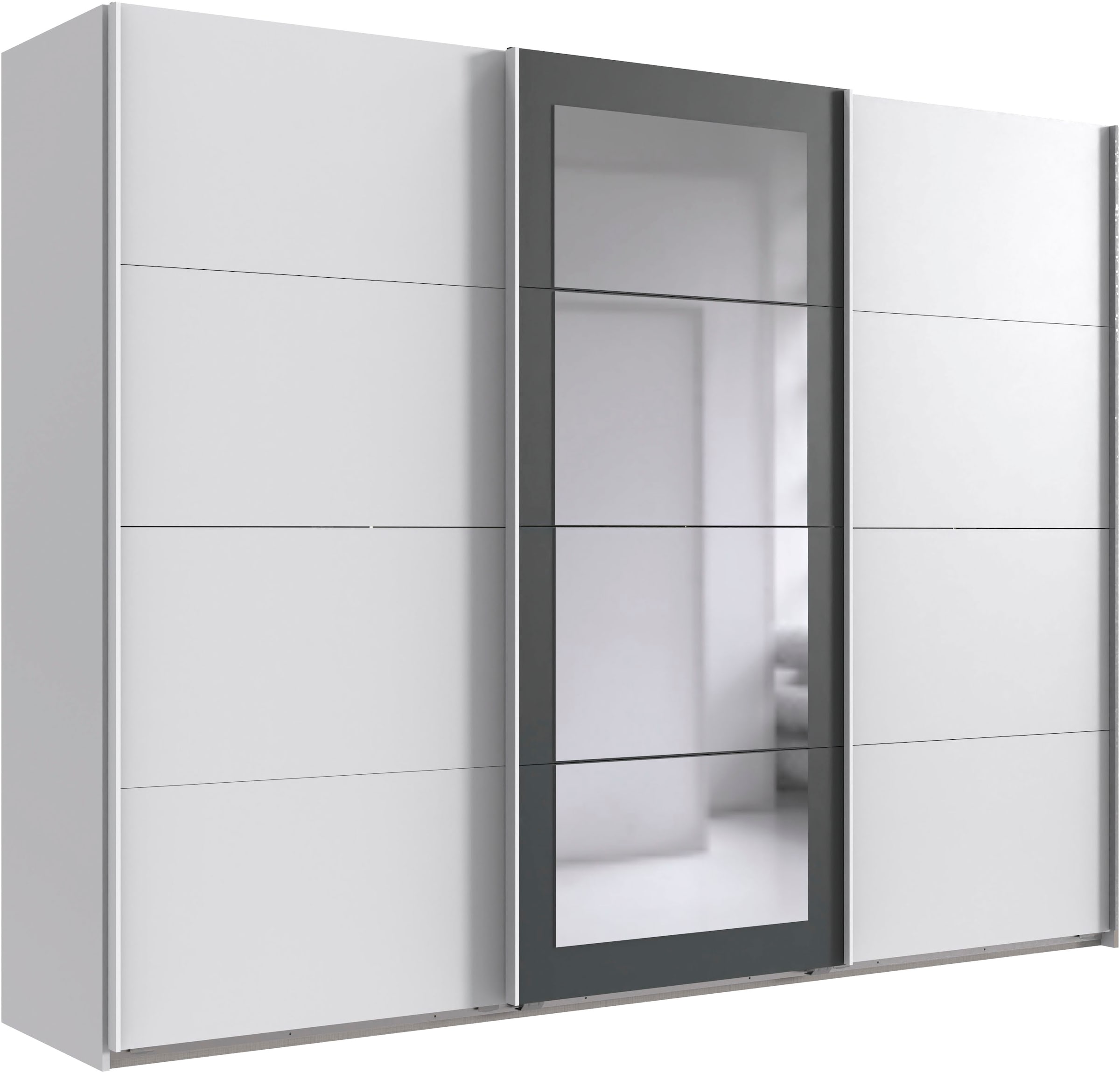 Wimex "RINTELN mit Spiegel, erhältlich in den Breiten: 225cm, 270cm & 313cm" 3-türiger Schrank in verschiedenen Farben erhältlich