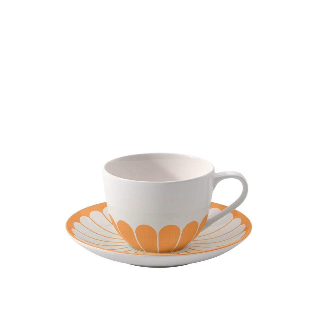 Villeroy & Boch Tasse "Kaffeetasse mit Untertasse Fleur Couleur 160 ml" günstig online kaufen