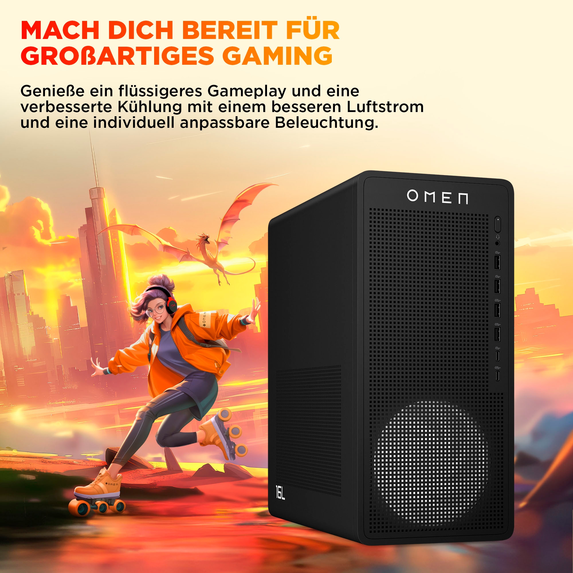 HP Gaming-PC »OMEN 16L TG03-0251ng«