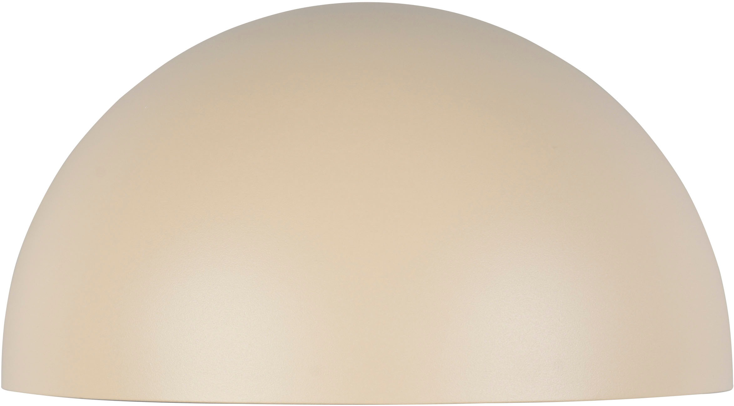 TRIO Leuchten Außen-Wandleuchte »MAAS, Hauswand Leuchte Downlight kugelförmig Metall Aluminium IP44«, 1 flammig, Leuchtmittel E27 | Leuchtmittel wechselbar, exkl 1x E27 max 10W, Breite 27cm Höhe 14cm, Leuchtmittel wechselbar