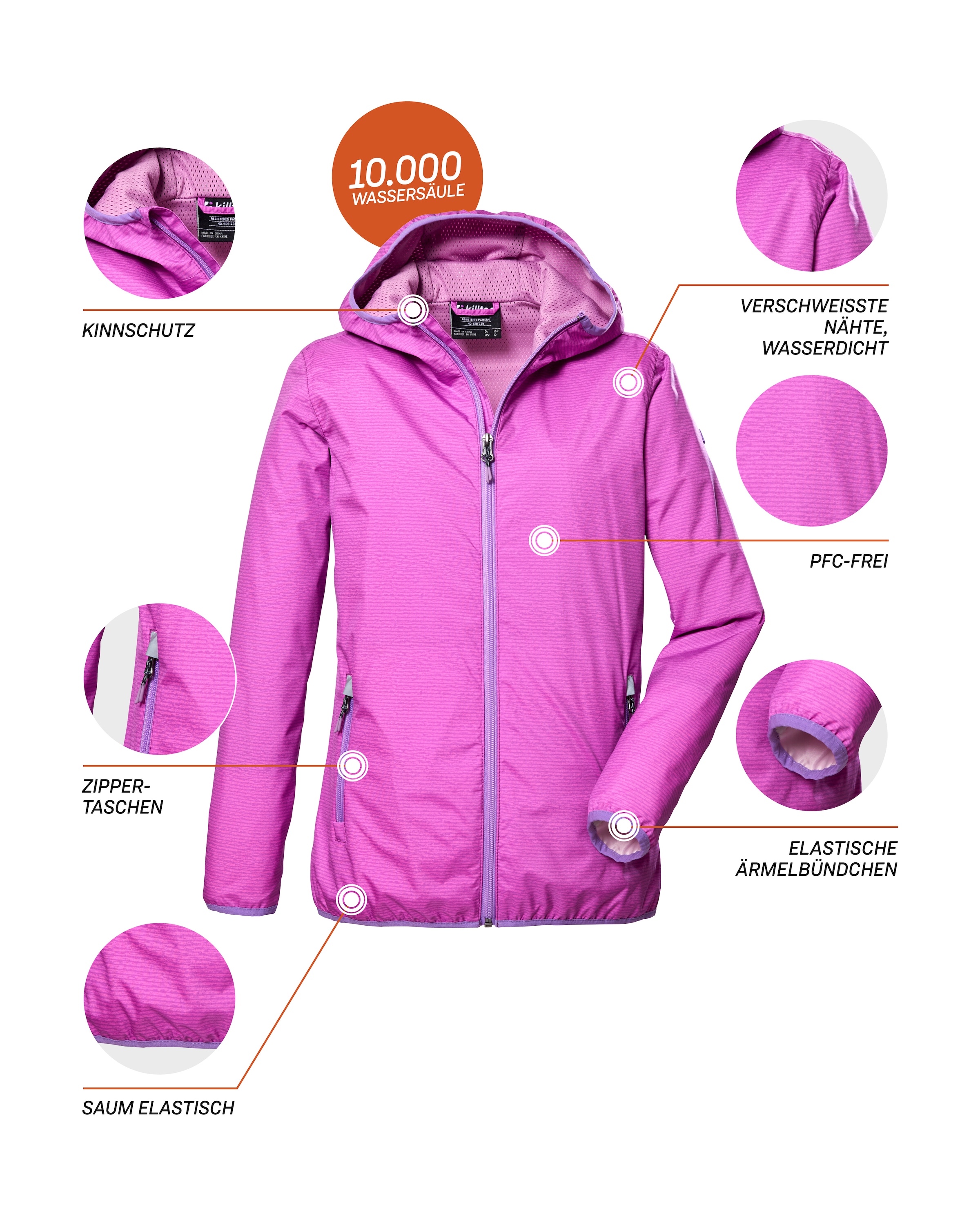 Killtec Outdoorjacke »KOS 333 GRLS JCKT«