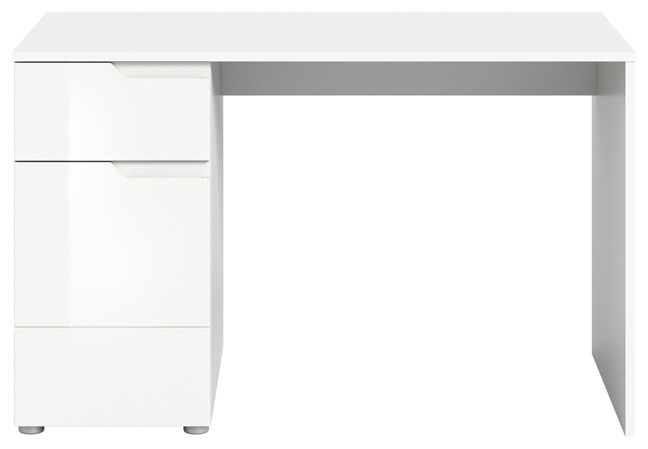 Home affaire Schreibtisch "CAPRI, 1 Schubkasten & 1Tür inkl. eingefasster G günstig online kaufen